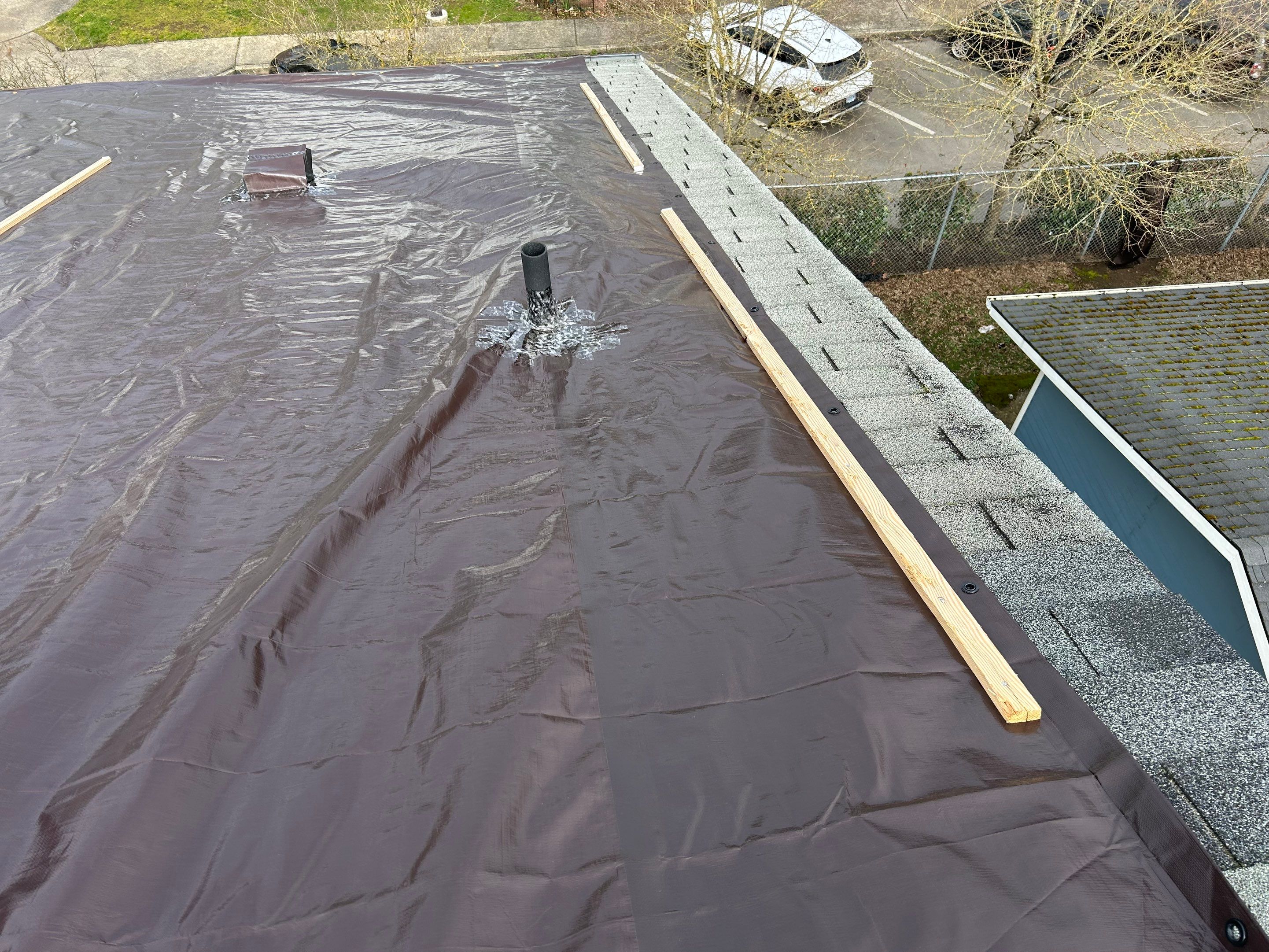 Apartment Complex Roof Replacement by Prodigy Roof Solutions
