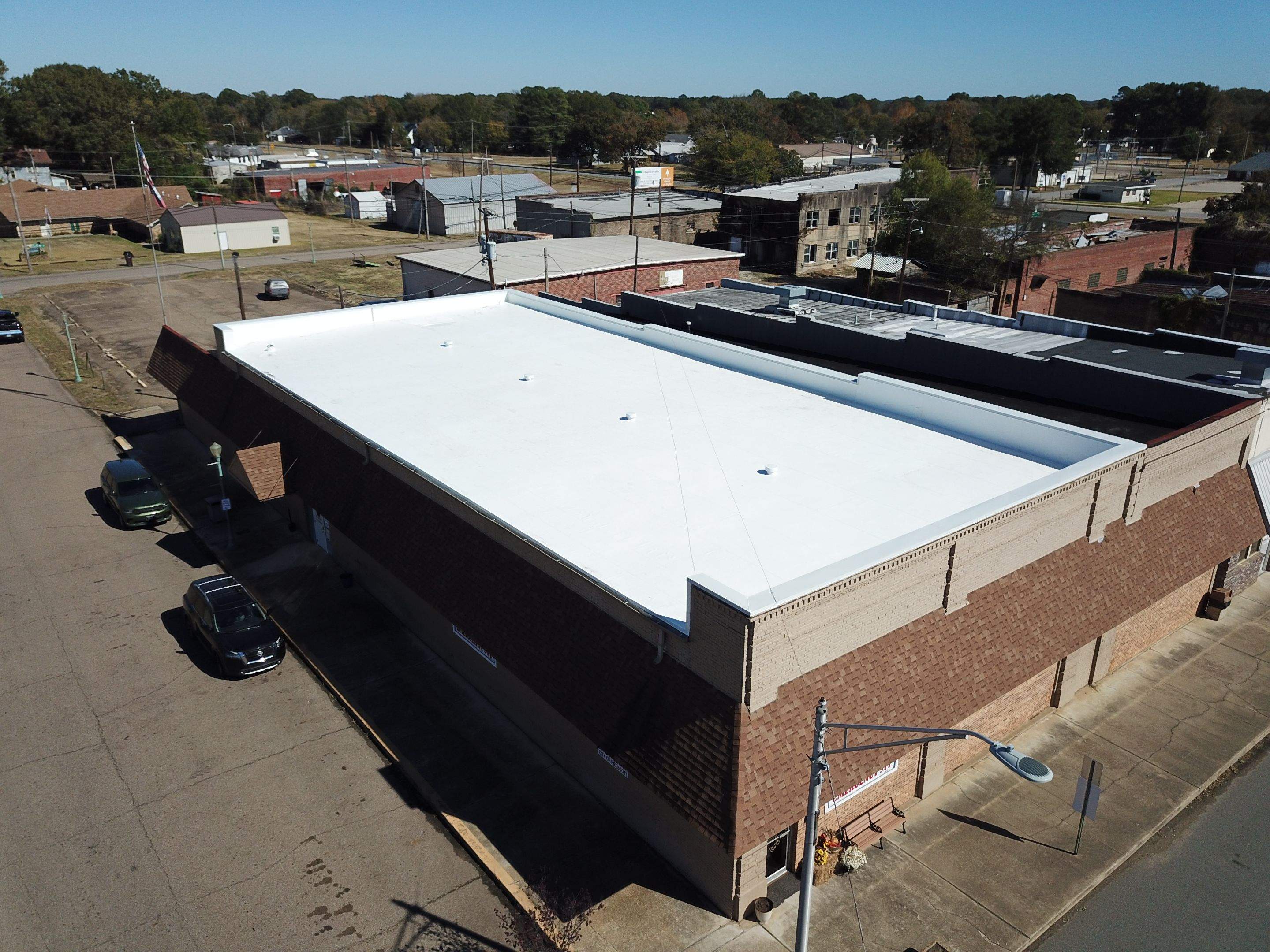 Police Department of Prescott, Arkansas by Hostetler Roofing