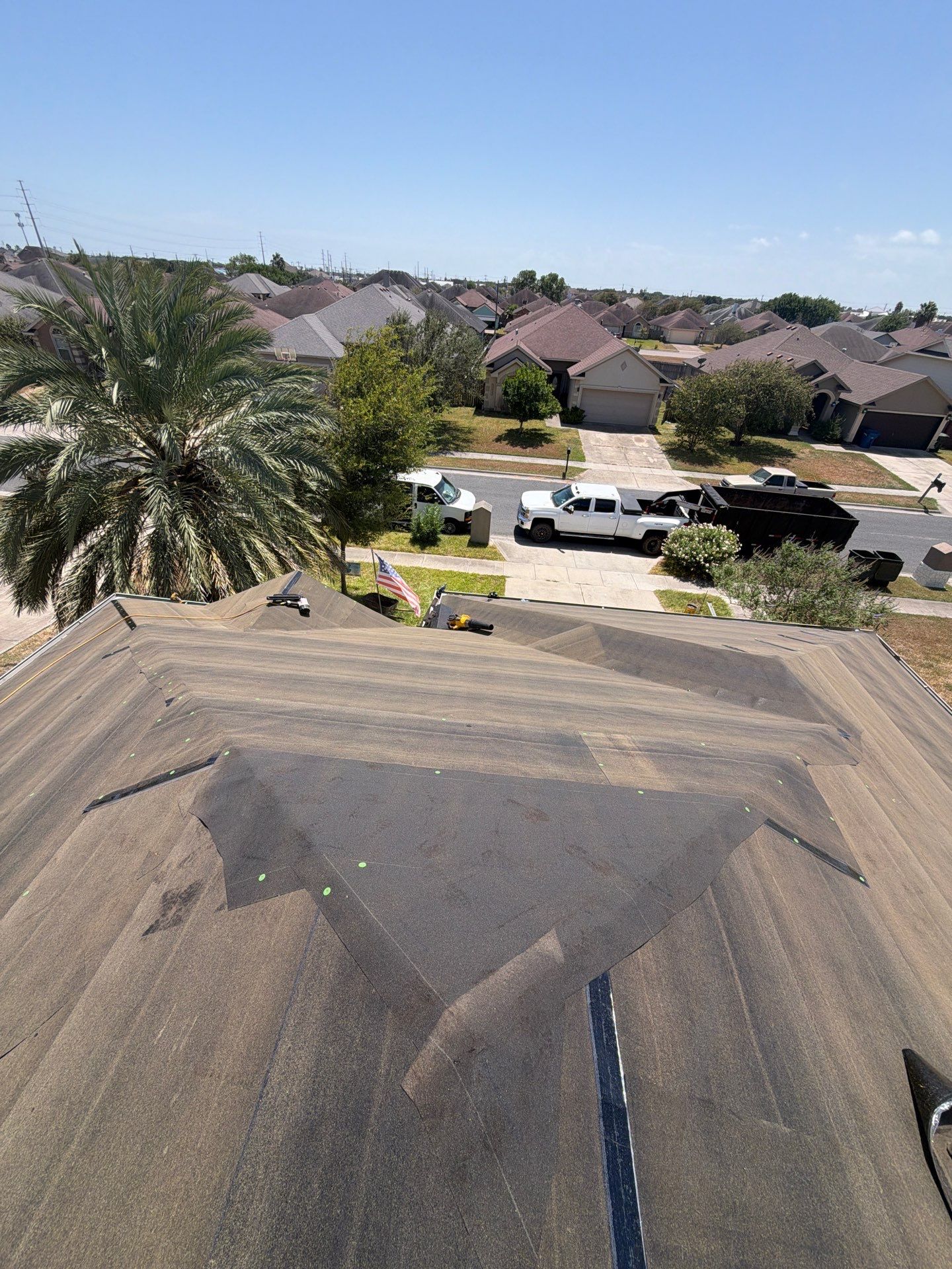 New Roof with better Ventilation  by Bayfront Roofing and Construction