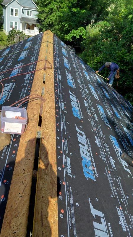 Residential Roofing Installation using certainteed by Roof Bullies