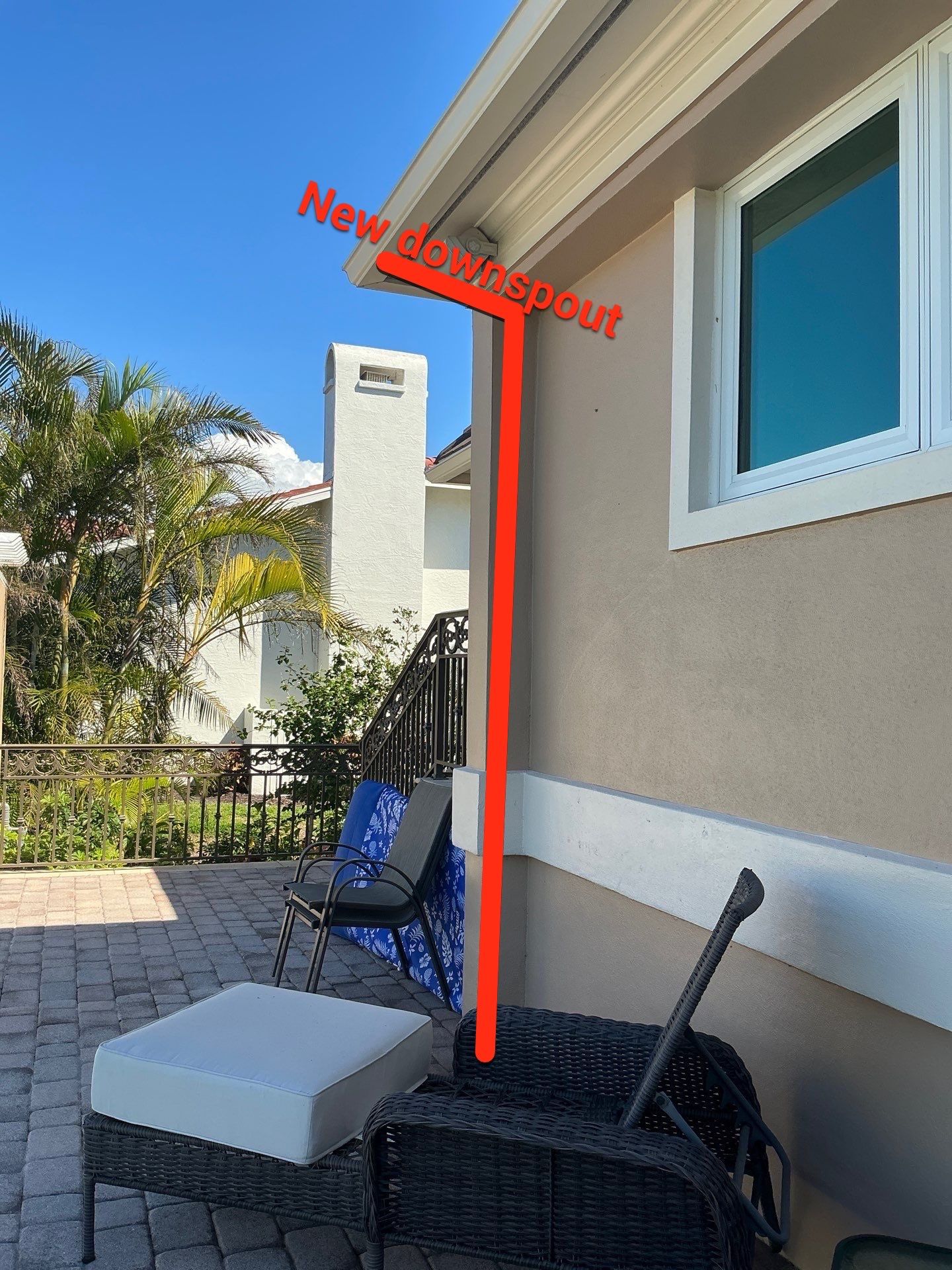 6-Inch Seamless Gutters Installation Project in Longboat Key FL by Gutter Professors