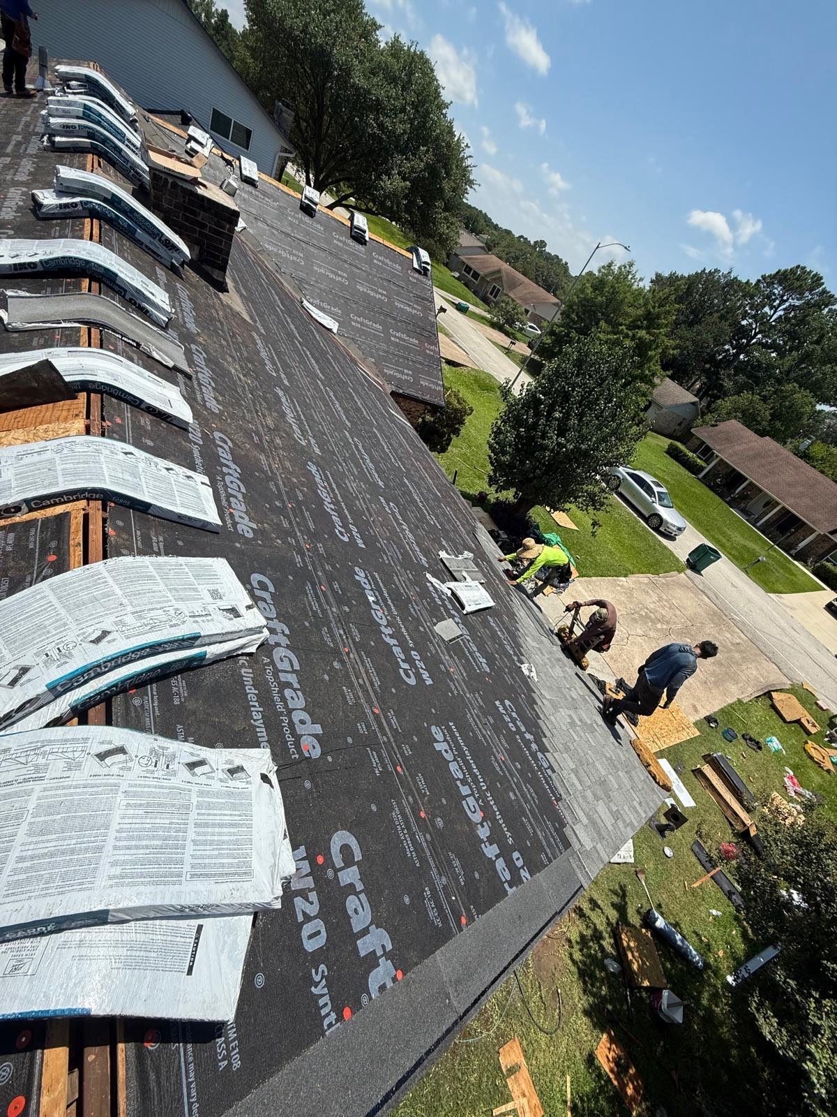 Project in Spring by Roofing Technologies Unlimited