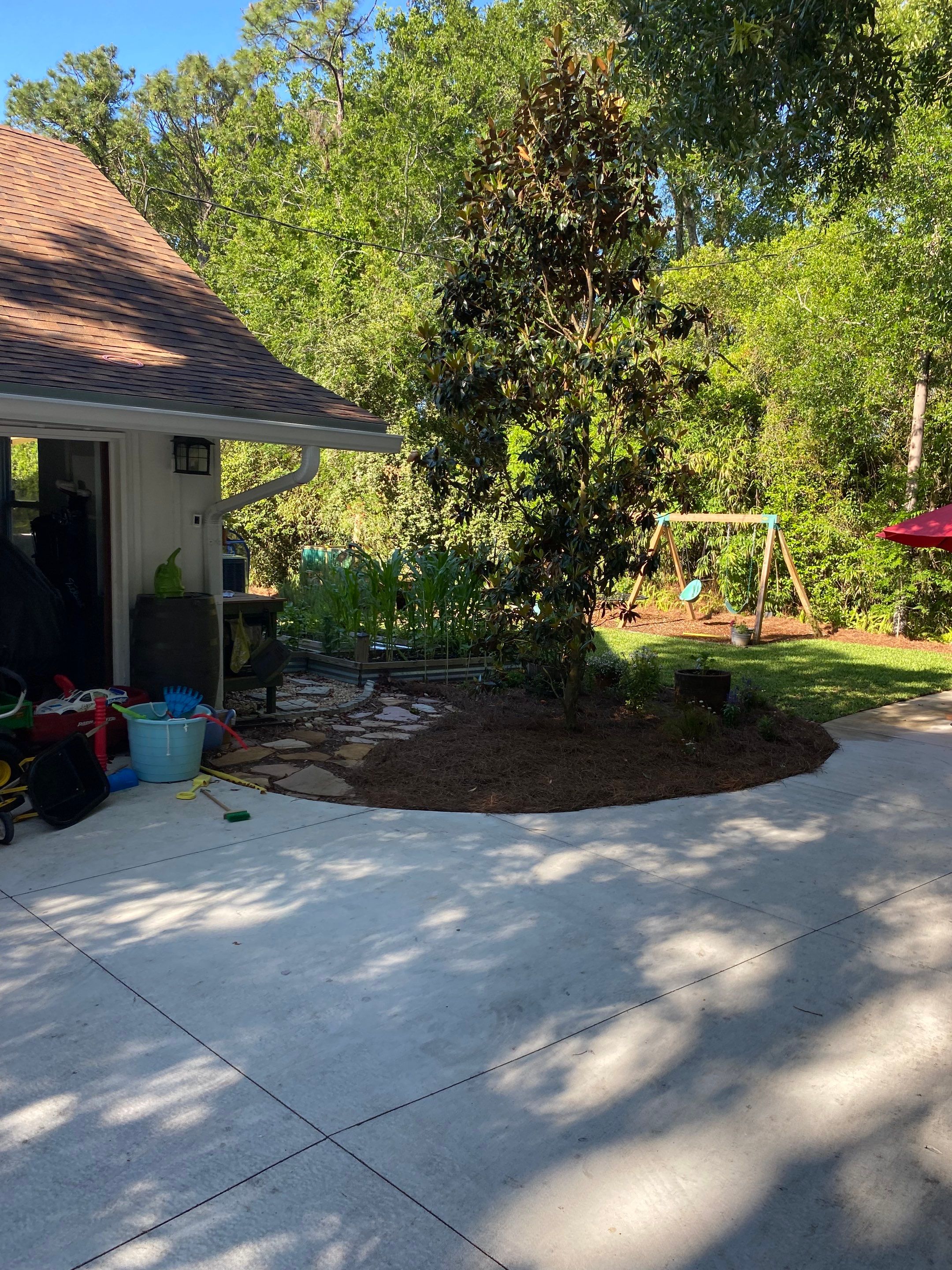 Deerwood Resident | Pine Straw & Topsoil Install by ProGreen Services