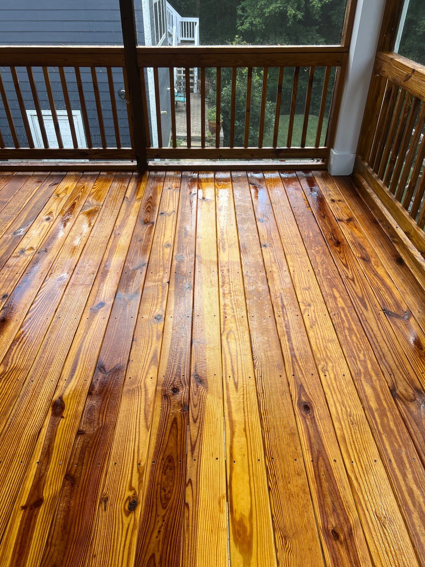 Weathered Deck using Wood Sealant by DuraSeal