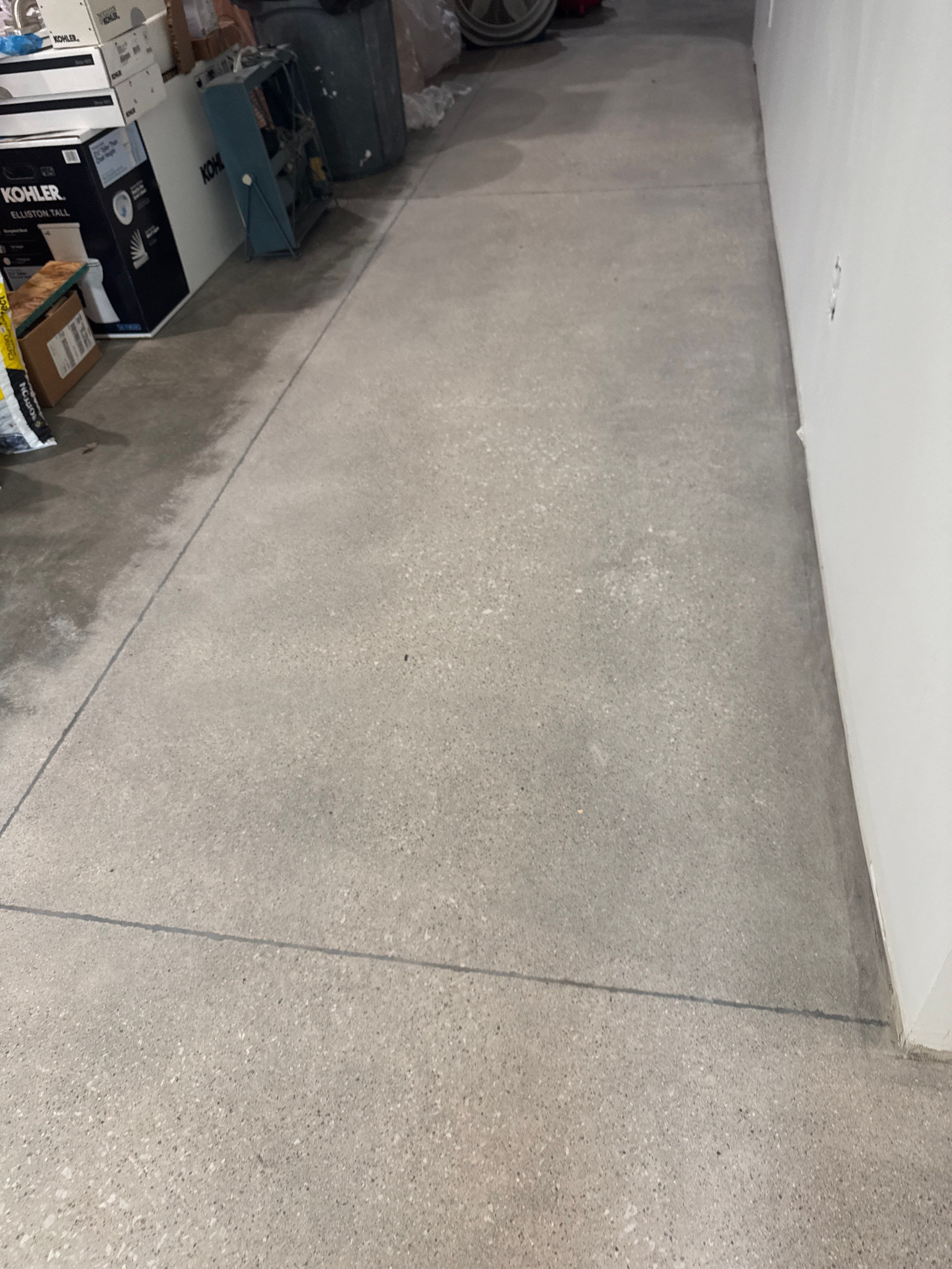 Urbandale Basement and Utility Room Concrete Floor Coating by Revival Concrete Coatings