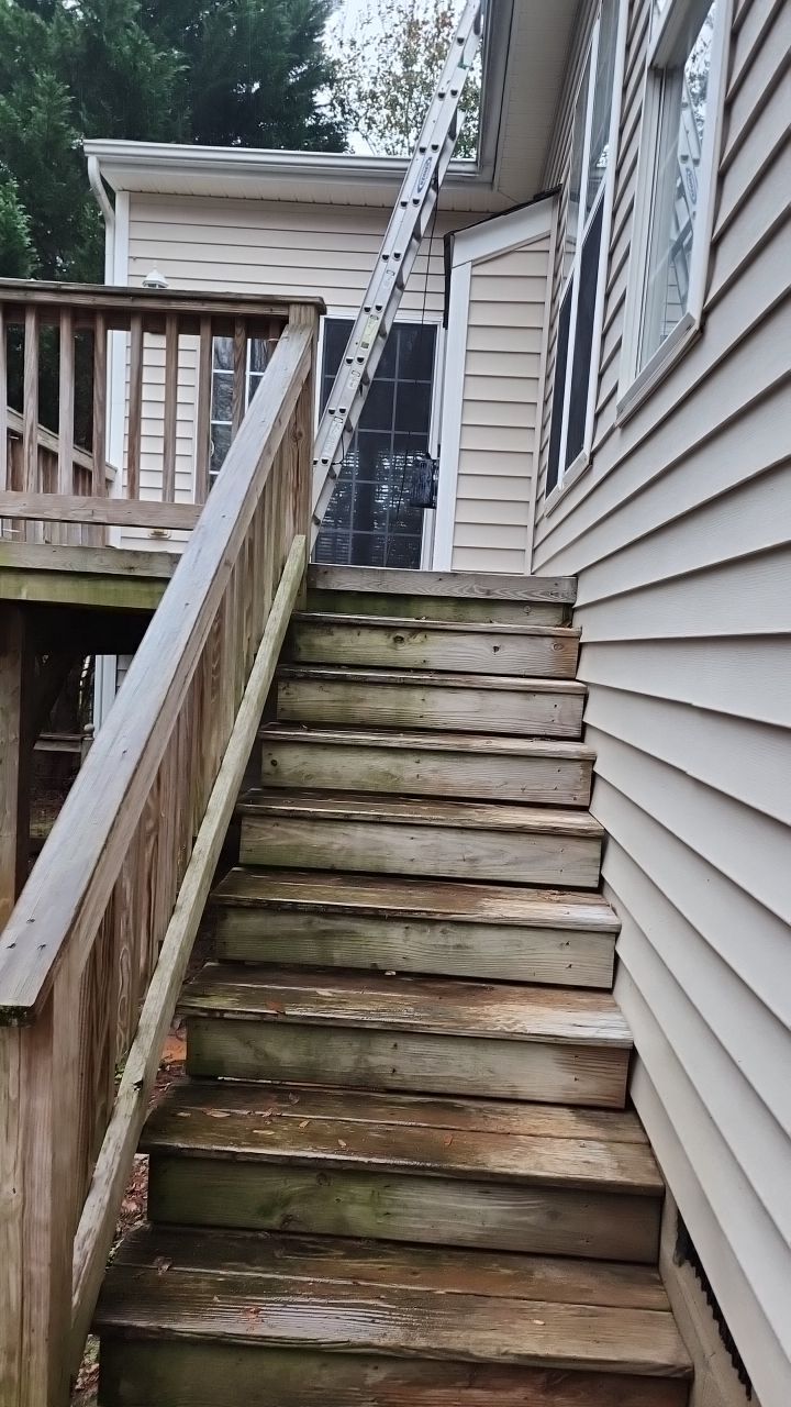 House Wash using cleaner by G&H Home Tech Pros LLC