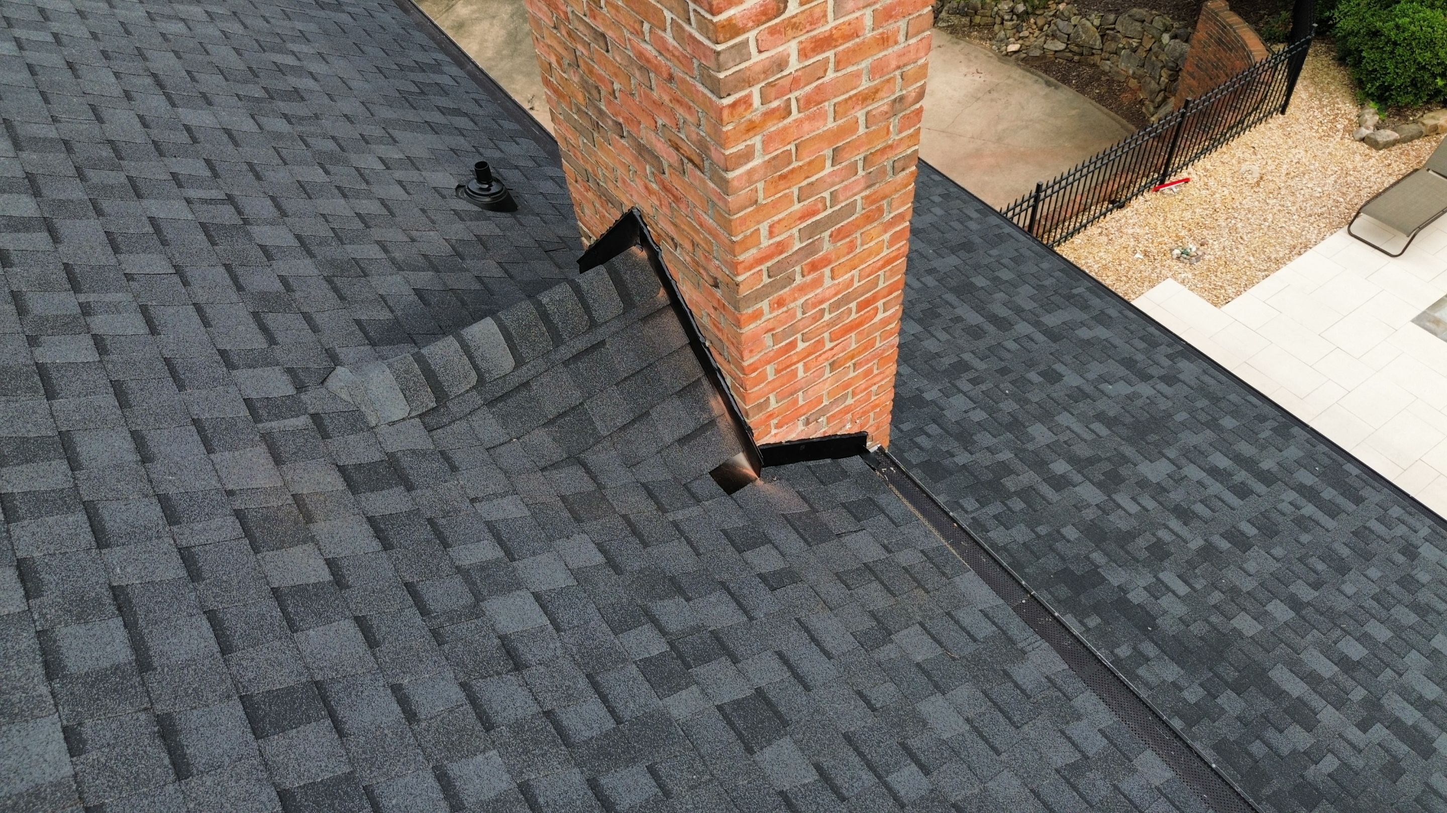 Roswell, GA Roof Replacement CertainTeed Landmark Moire Black by Reset Roofing