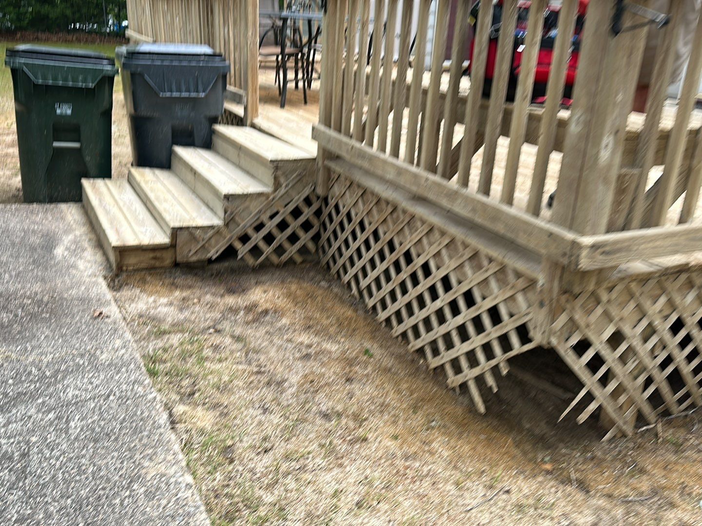 Weathered Deck using AcryFin by DuraSeal