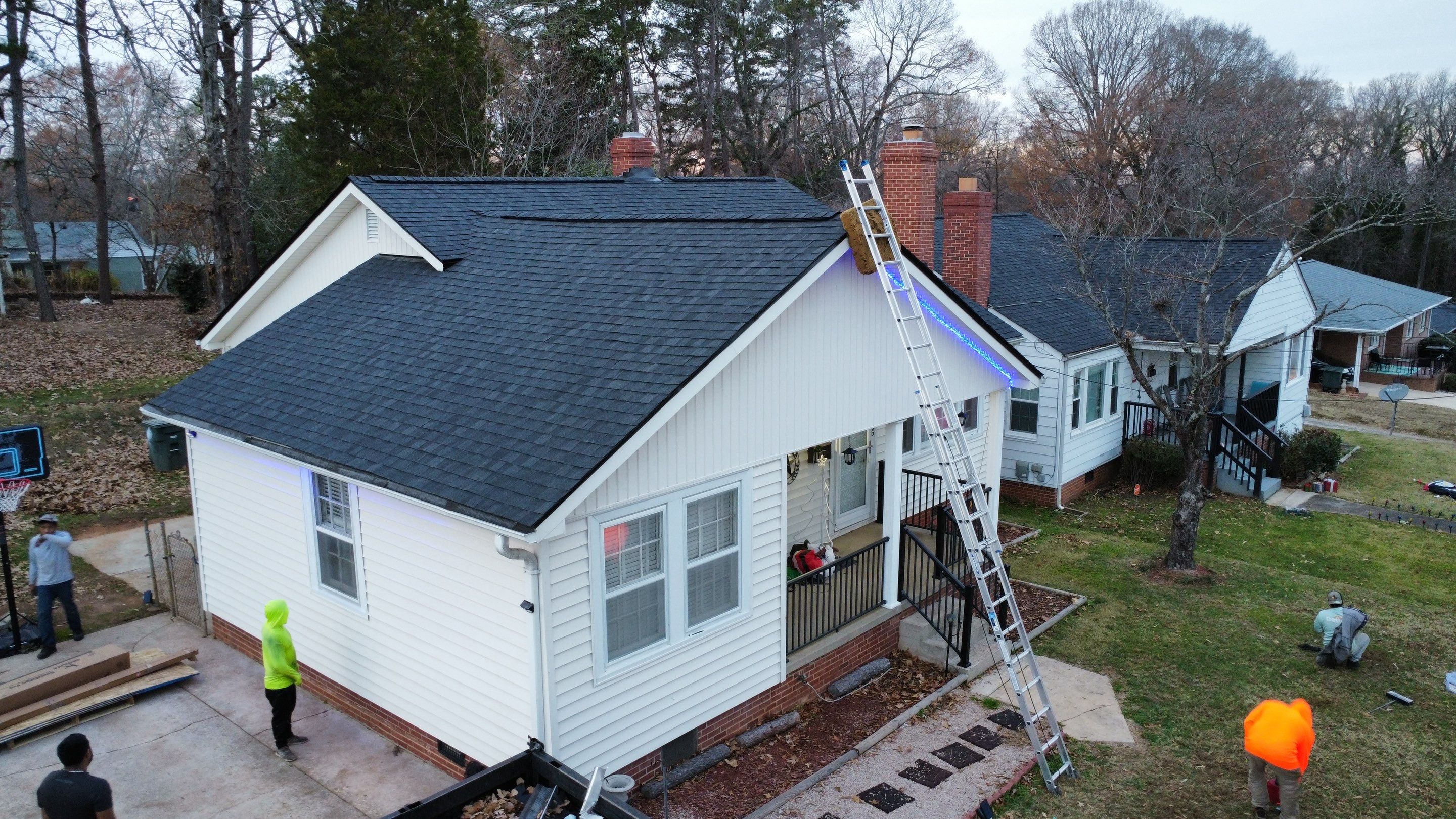 Roof replacement by hail damage by Just Brilliant Restoration JBR