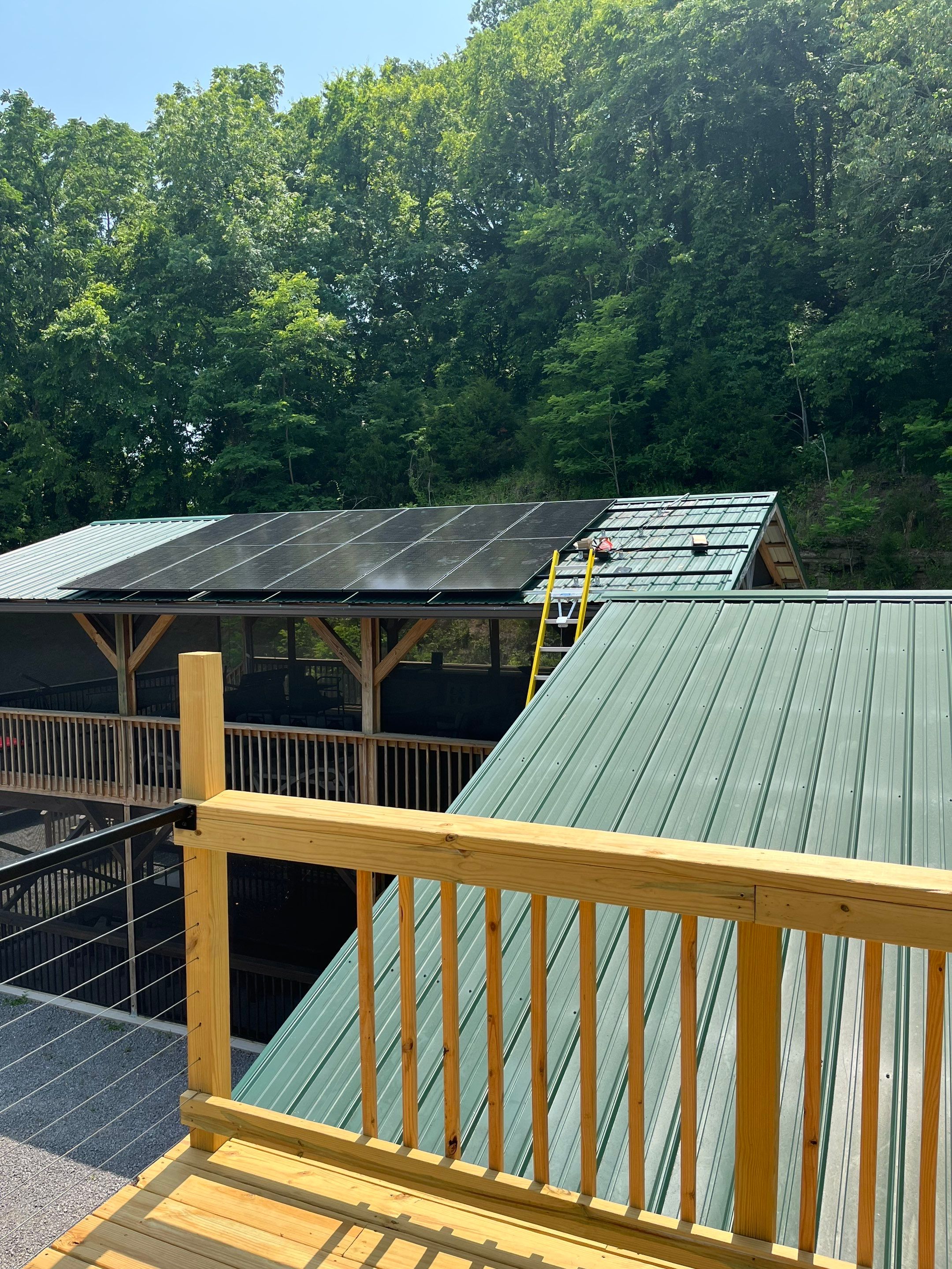 Project in Granville by Green Wave Solar 