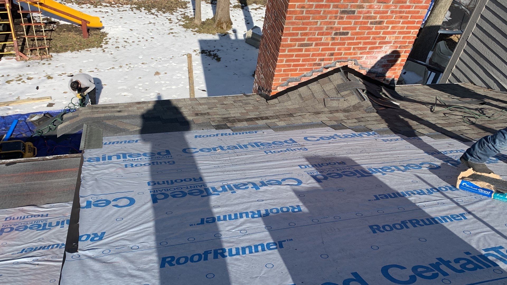 Roof Replacement using CertainTeed Landmark by 180 Contractors