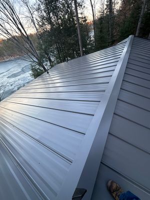 Standing Seam Roof  using Standing Seam Metal 26 Guage