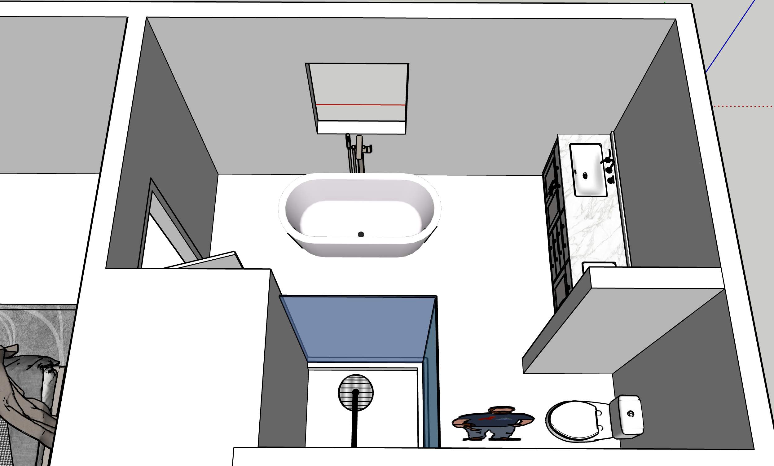Master bathroom remodel by Prudencio