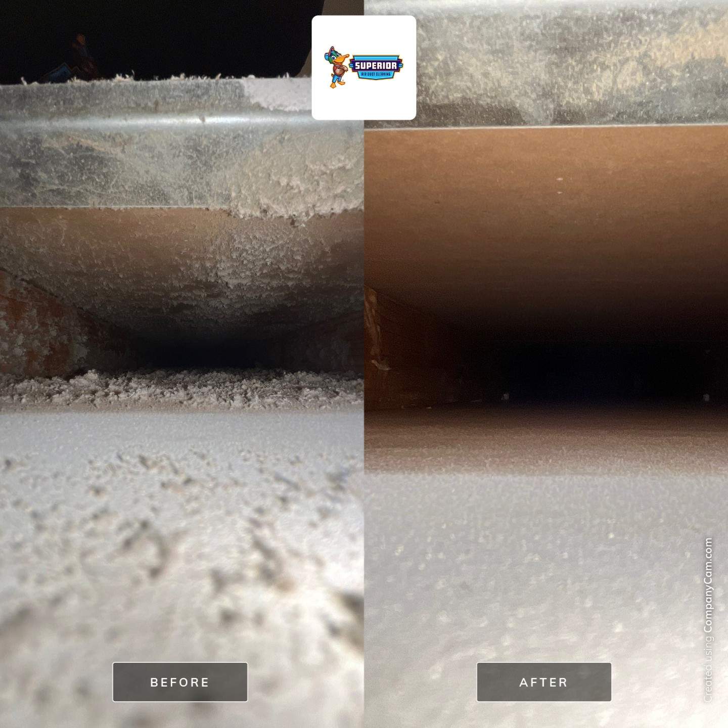 Air Duct Cleaning With a Vacuum Truck in Beaver Falls, PA. by Superior Air Duct Cleaning