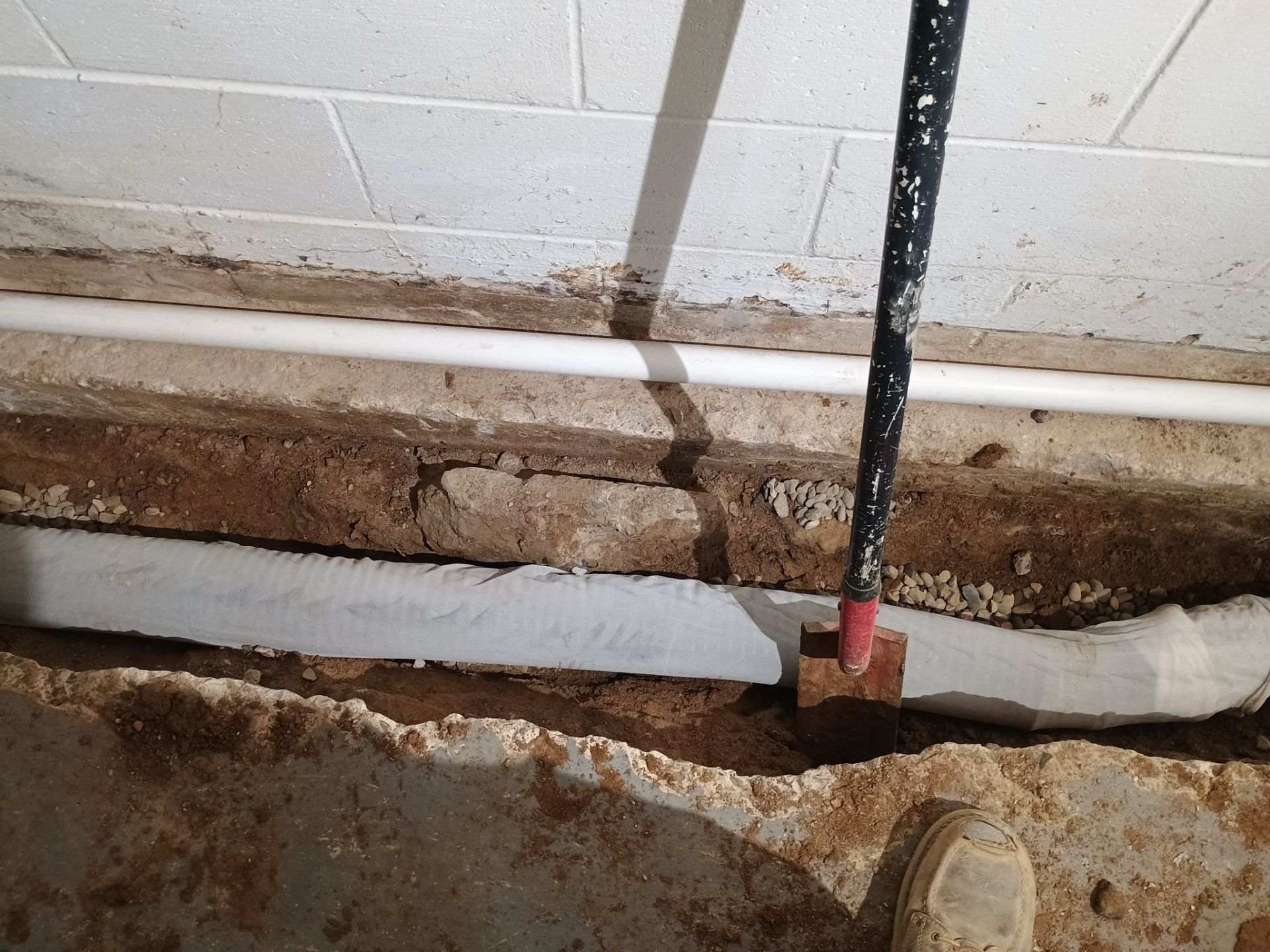 Interior Drain Tile Installation in Columbia Heights, MN by Waterproofing Northeast
