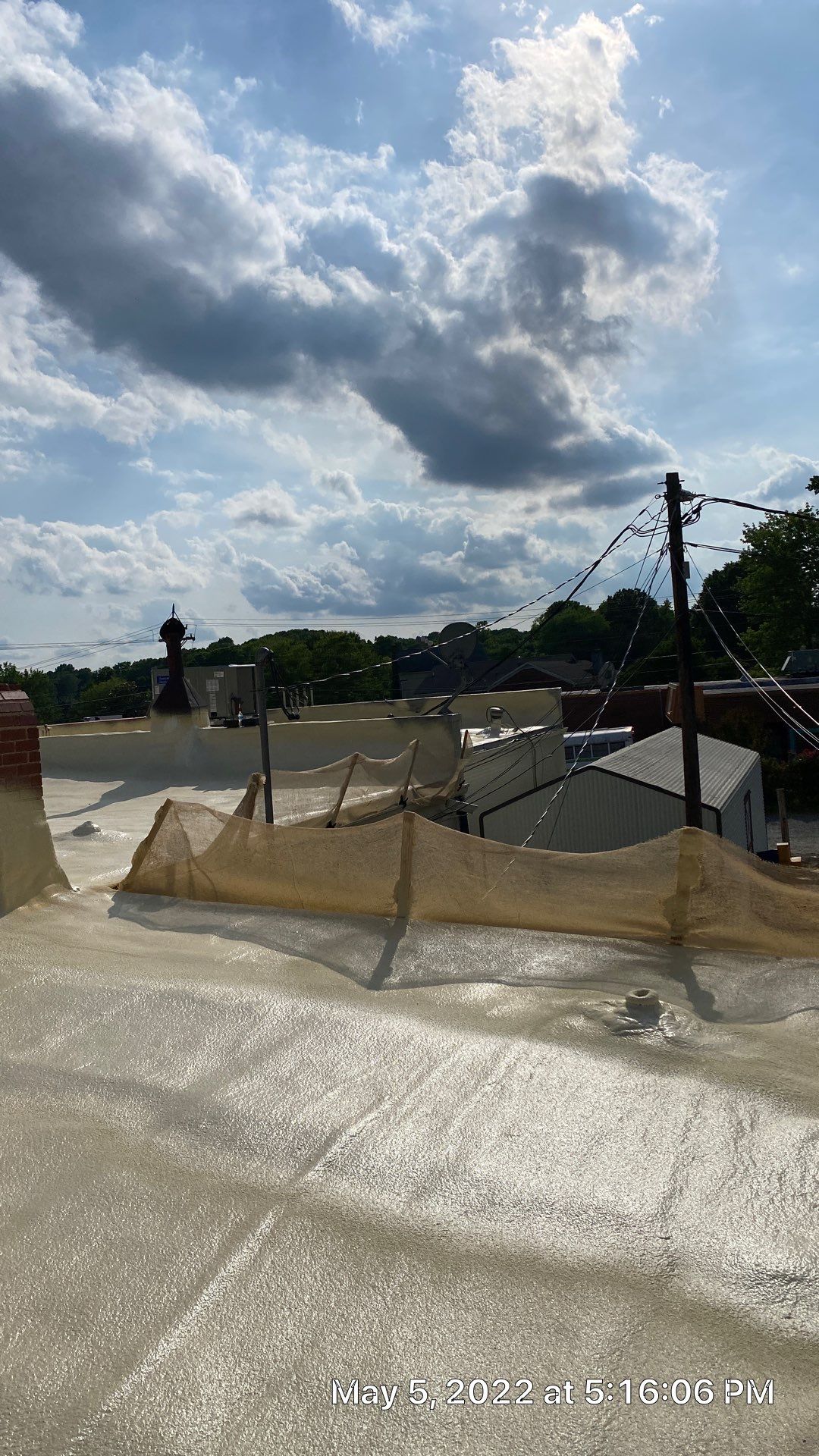 Spray Foam Roof  by Just In Time Roofing and Restoration