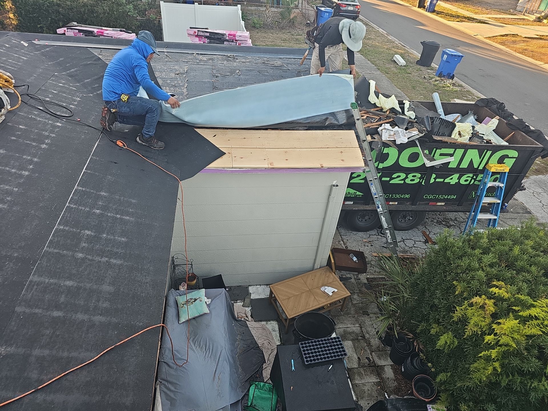 Project in St. Petersburg 33711 by Mitchell Roofing Company LLC