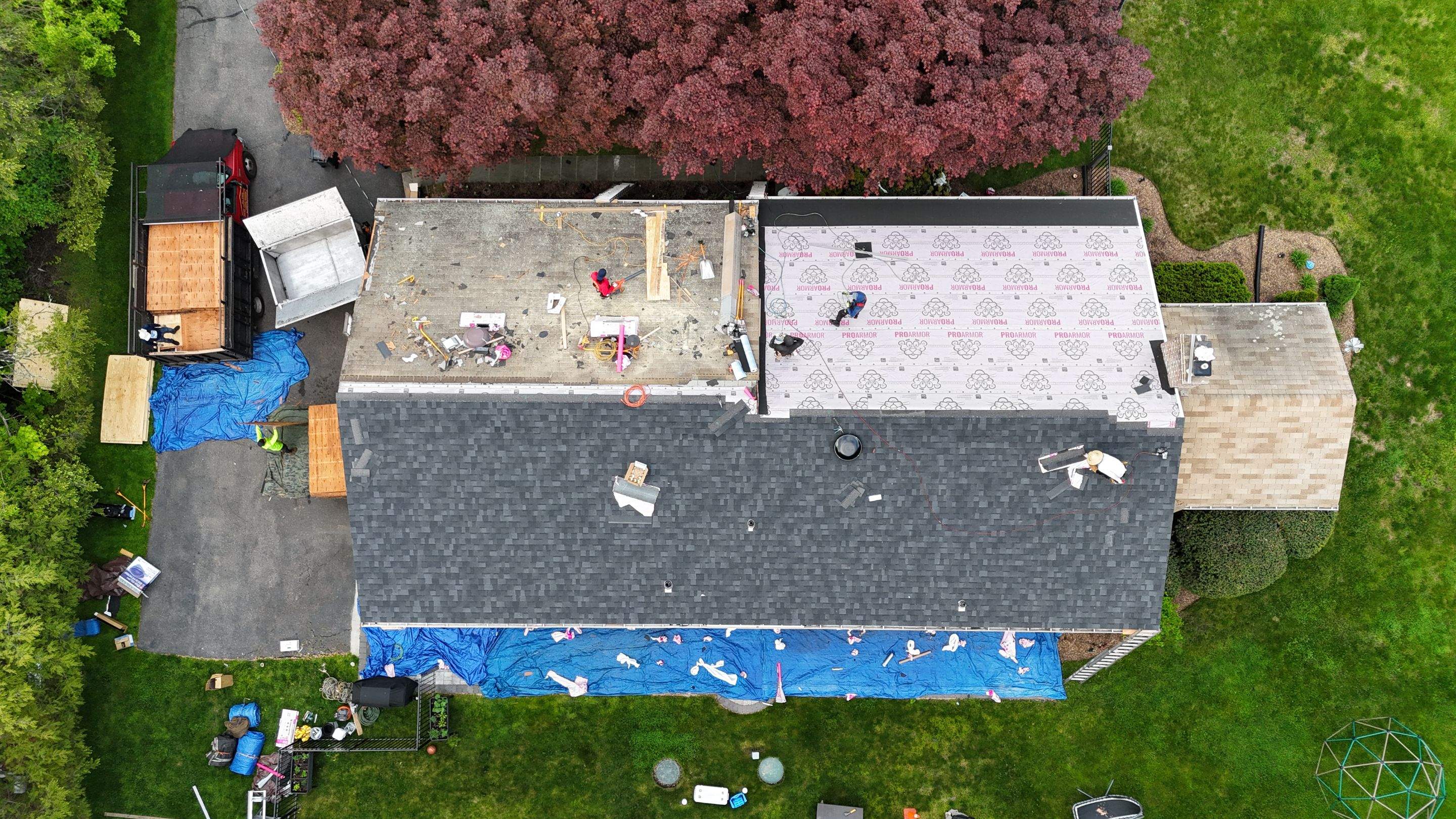 Roof Project in Franklin Lakes, NJ by All State Home Improvement Inc.