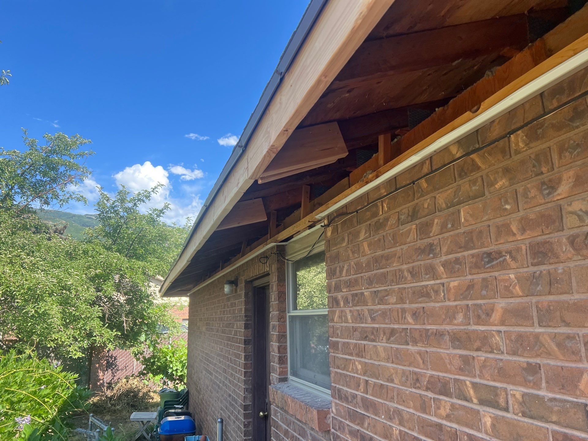 Project in South Weber by Emerald Gotcha Gutters 