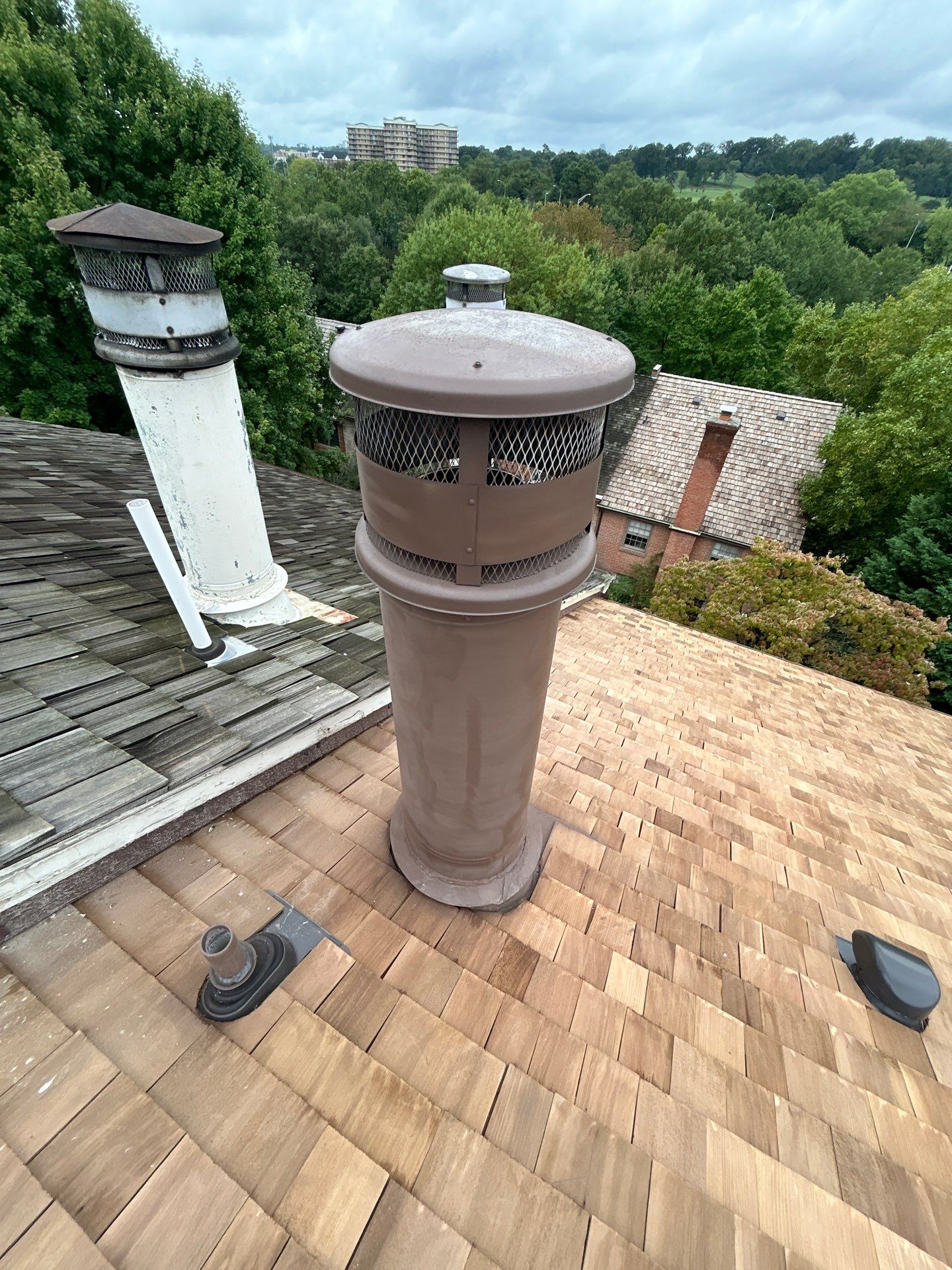 Arlington: Residential Roof Replacement with Perfection CCA-Treated Cedar Shakes by RM Banning, Inc.
