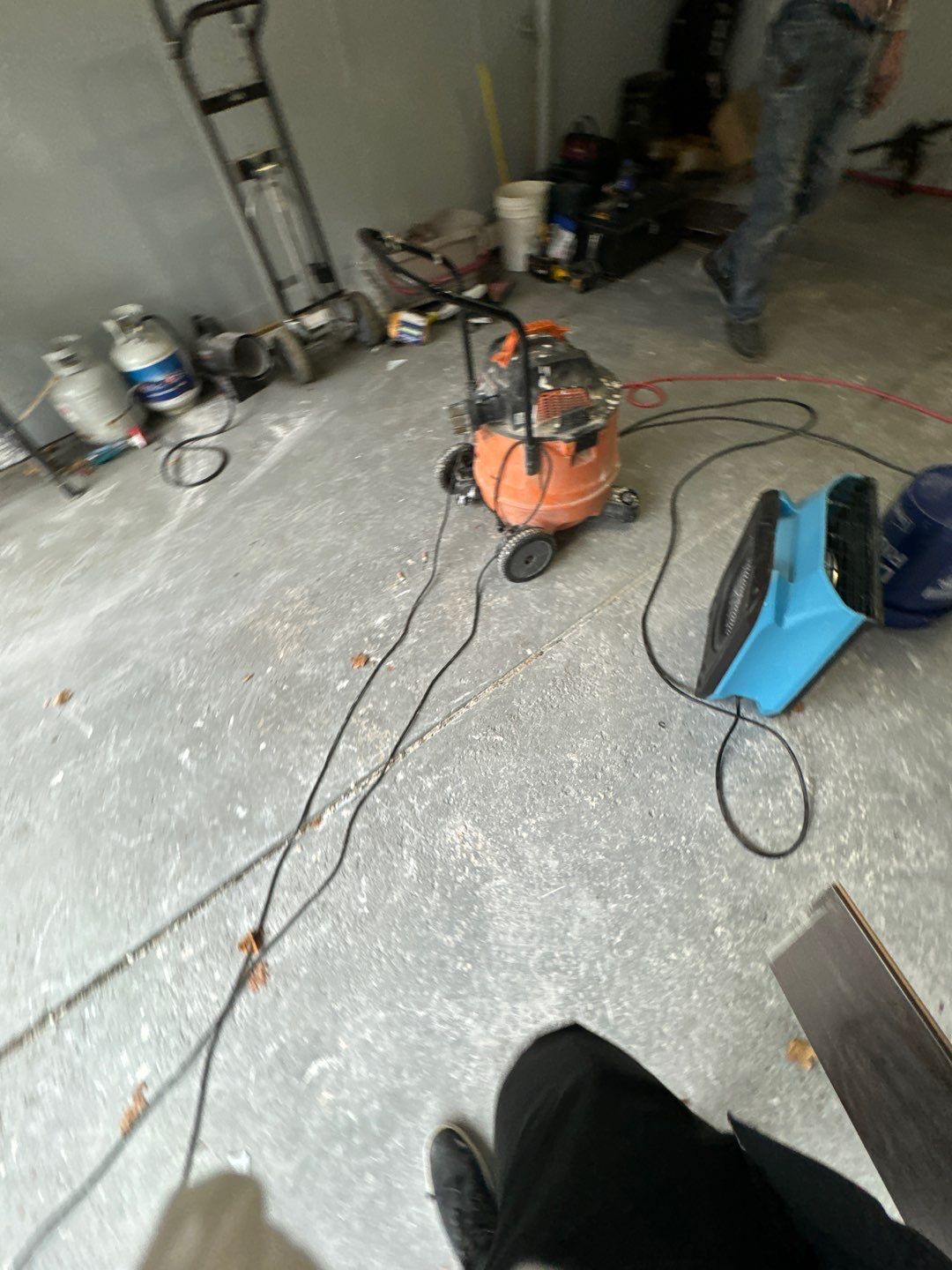 Project in West Bloomfield by EzDry Water Mitigation & Property Restoration