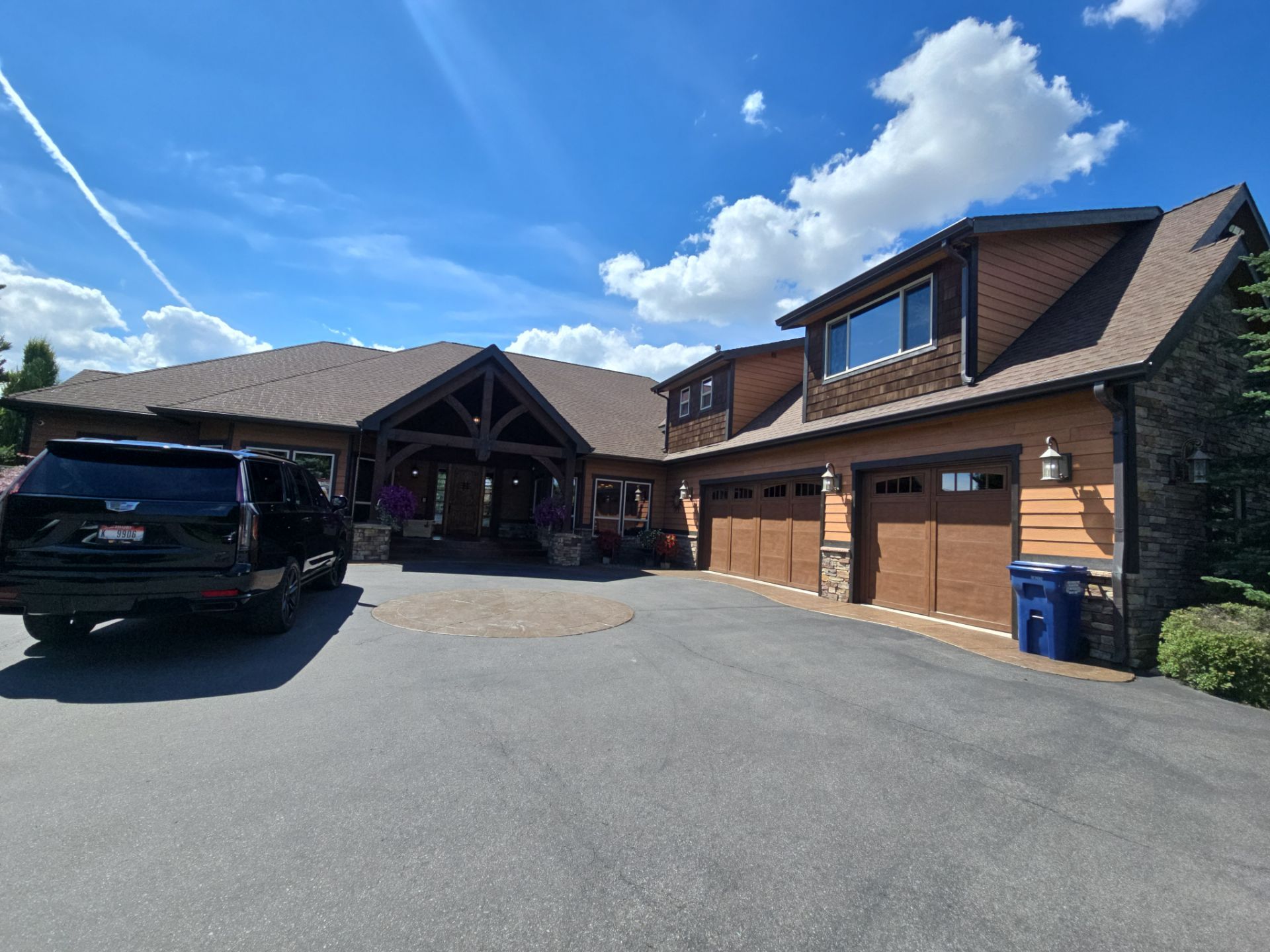 Residential Restain In Dalton Gardens by Coeur D Alene Painting Group