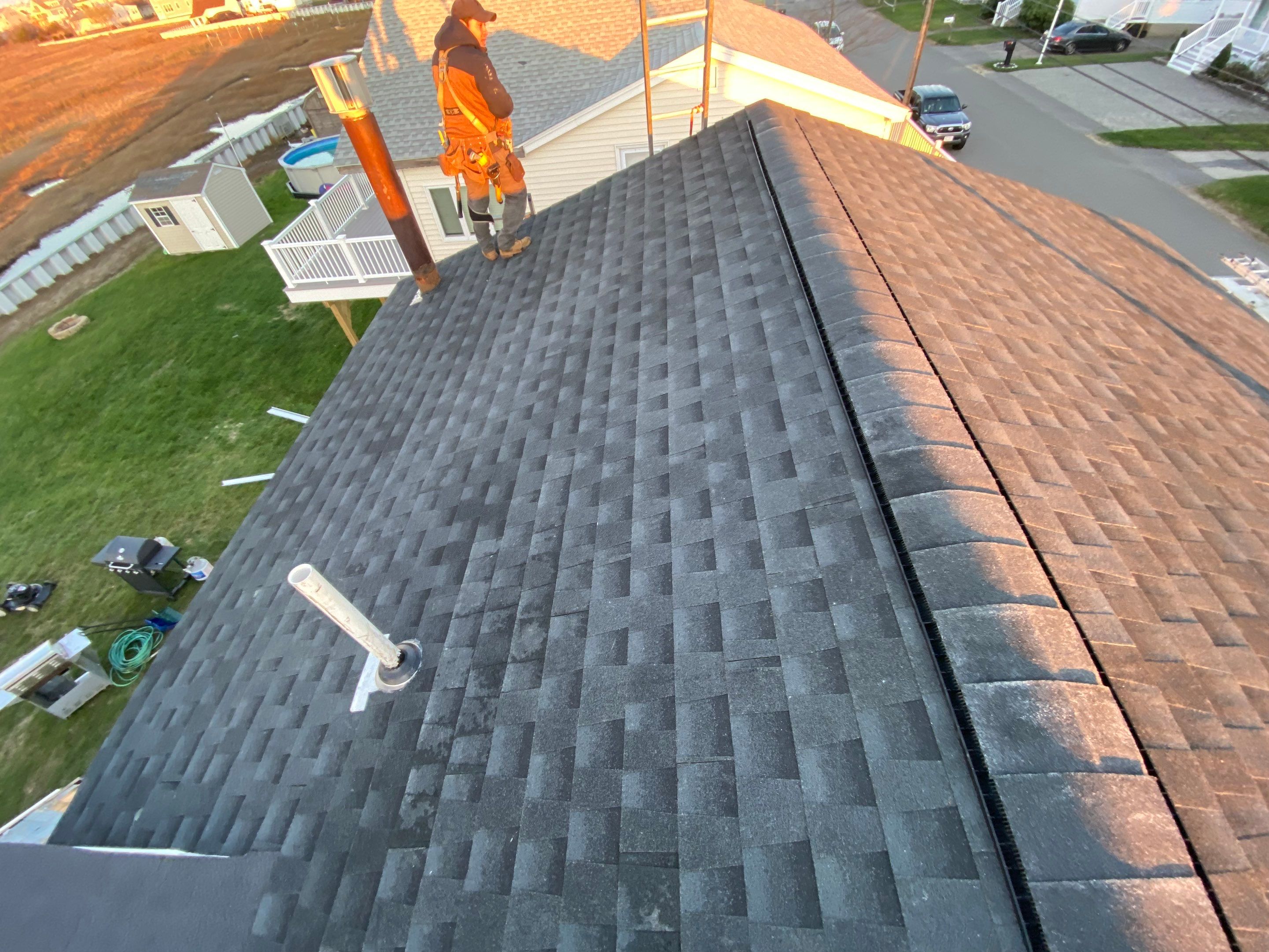 Residential Roofing Installation using GAF Timberline HDZ by Sensible Home Solutions