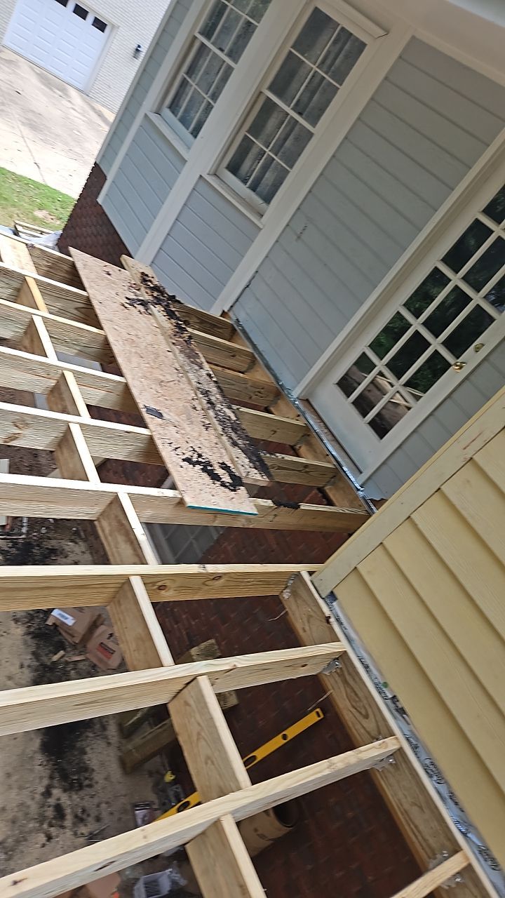 South Trace Lane - Deck Installation and Chimney Repair by Pillar and Pine