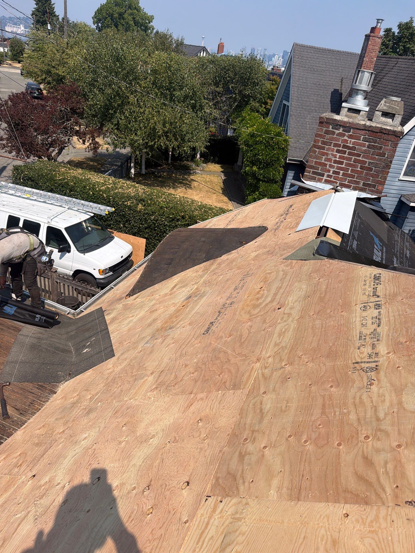Residential Roofing Installation using GAF HDZ Shingles by Roofing Formula LLC