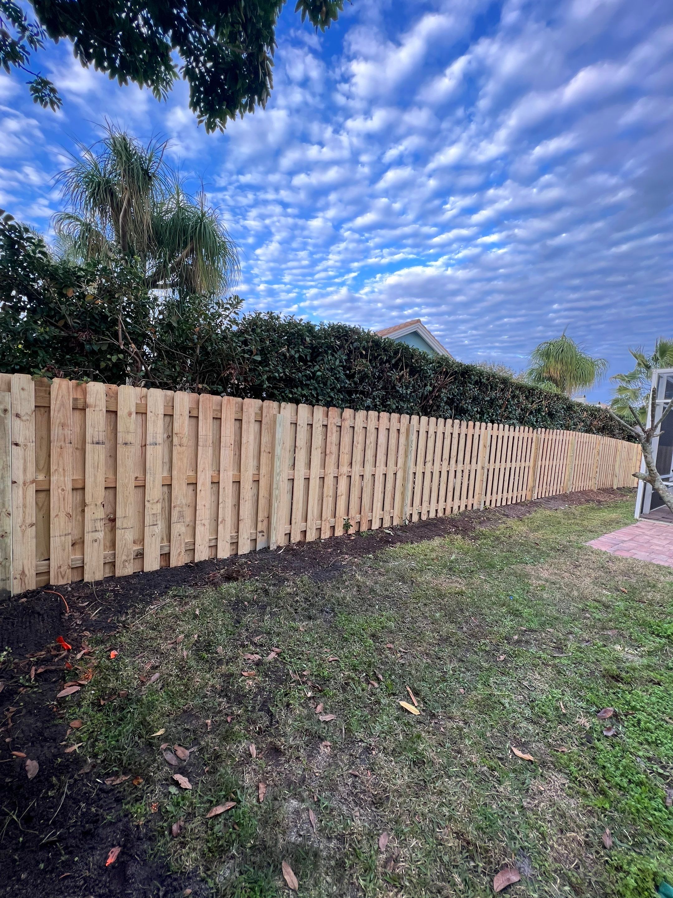 Wood Fence Installation using Wood Pressure Treated Fence  by Asap fence and gates, LLC