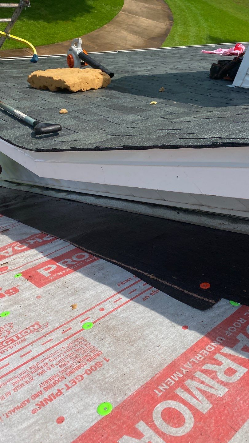 Residential Roofing Repair using Roof Replacement by American Roofing & Construction LLC