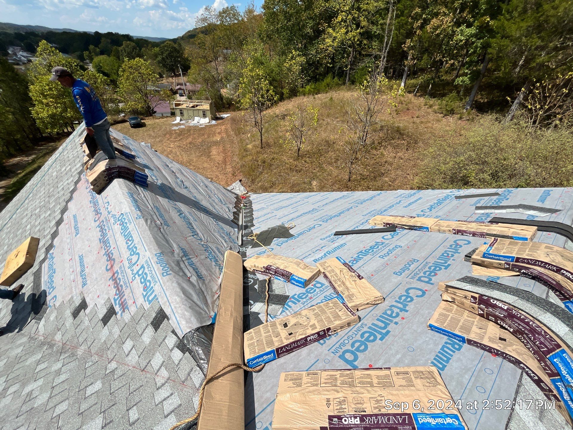 Residential Roofing Repair using Certainteed Landmark Pro Shingles by Fahey Roofing + Contracting