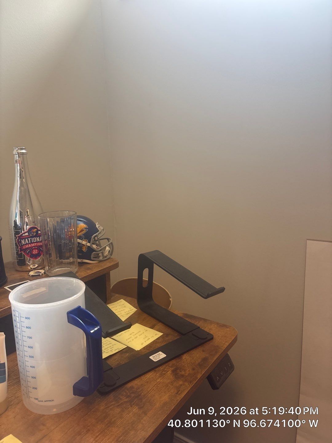Basement Home Office Planning and Interior Assessment in Lincoln by CompanyCam Sales Demo
