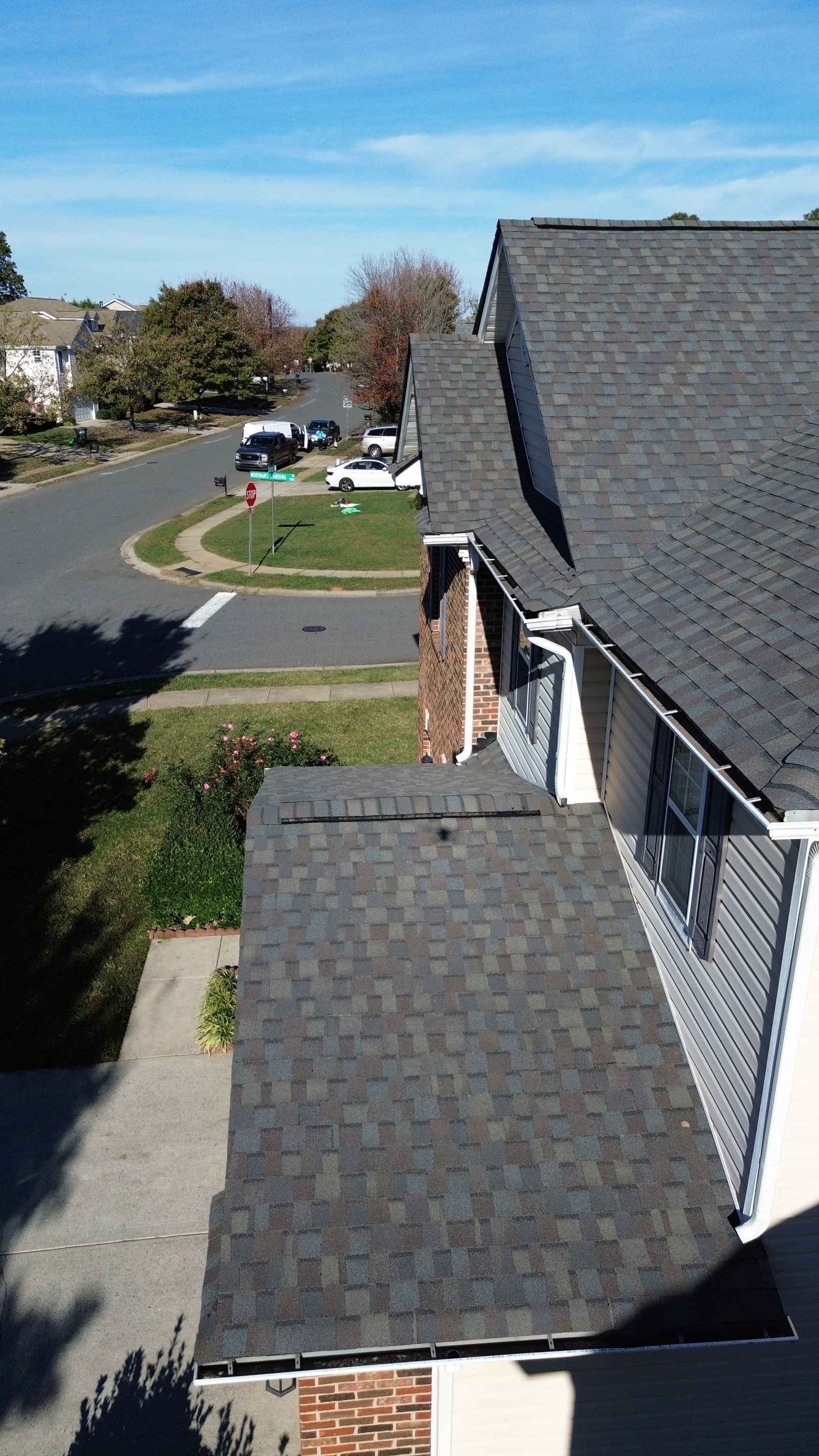 Roof replacement, interior and gutters repair by hail and wind damage by Just Brilliant Restoration JBR