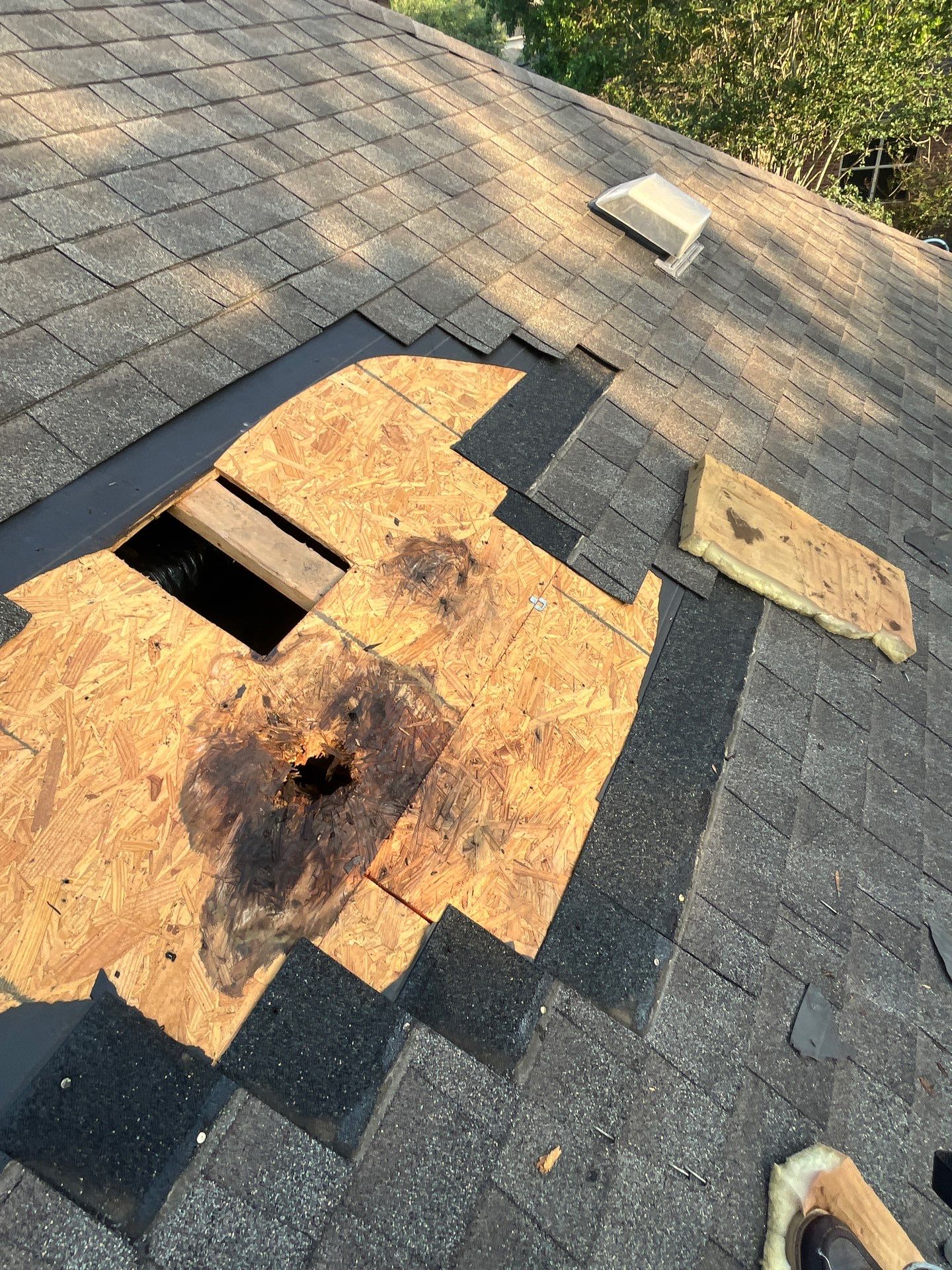 Residential Roofing Repair using Owen's Corning Duration (Lifetime) Shingles by Roof Repair Company