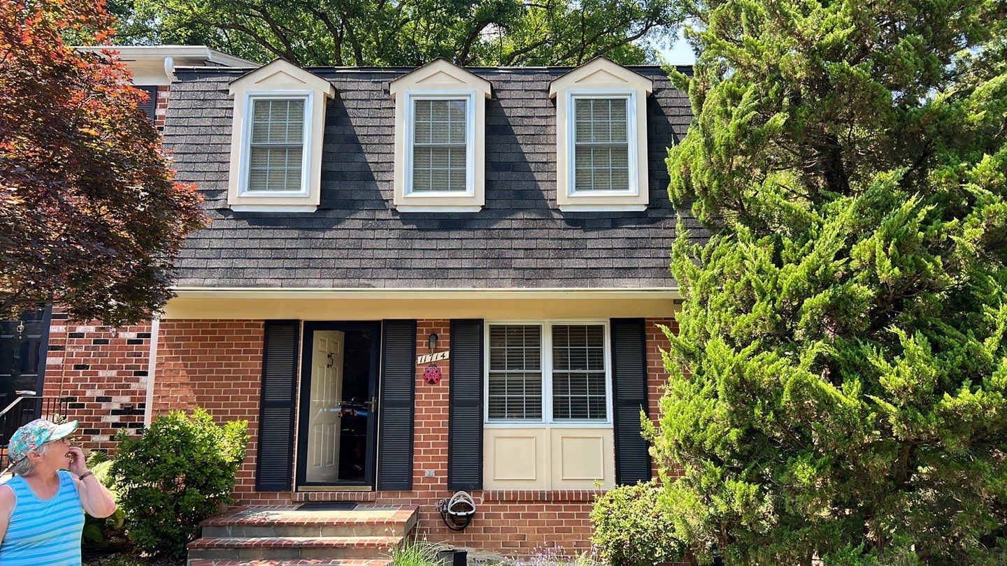 Reston: CertainTeed Landmark Pro Architectural Shingles in Max Def Moire Black by RM Banning, Inc.