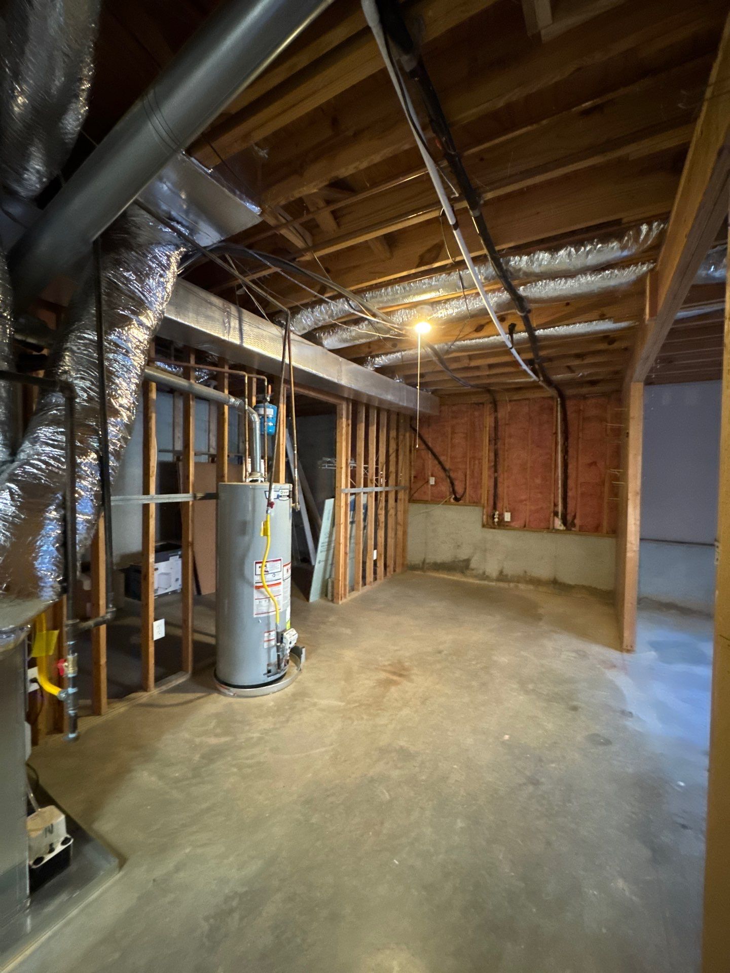 Full Basement Remodel in Powder Springs Featuring Custom Kitchenette by Swift Home Renovations