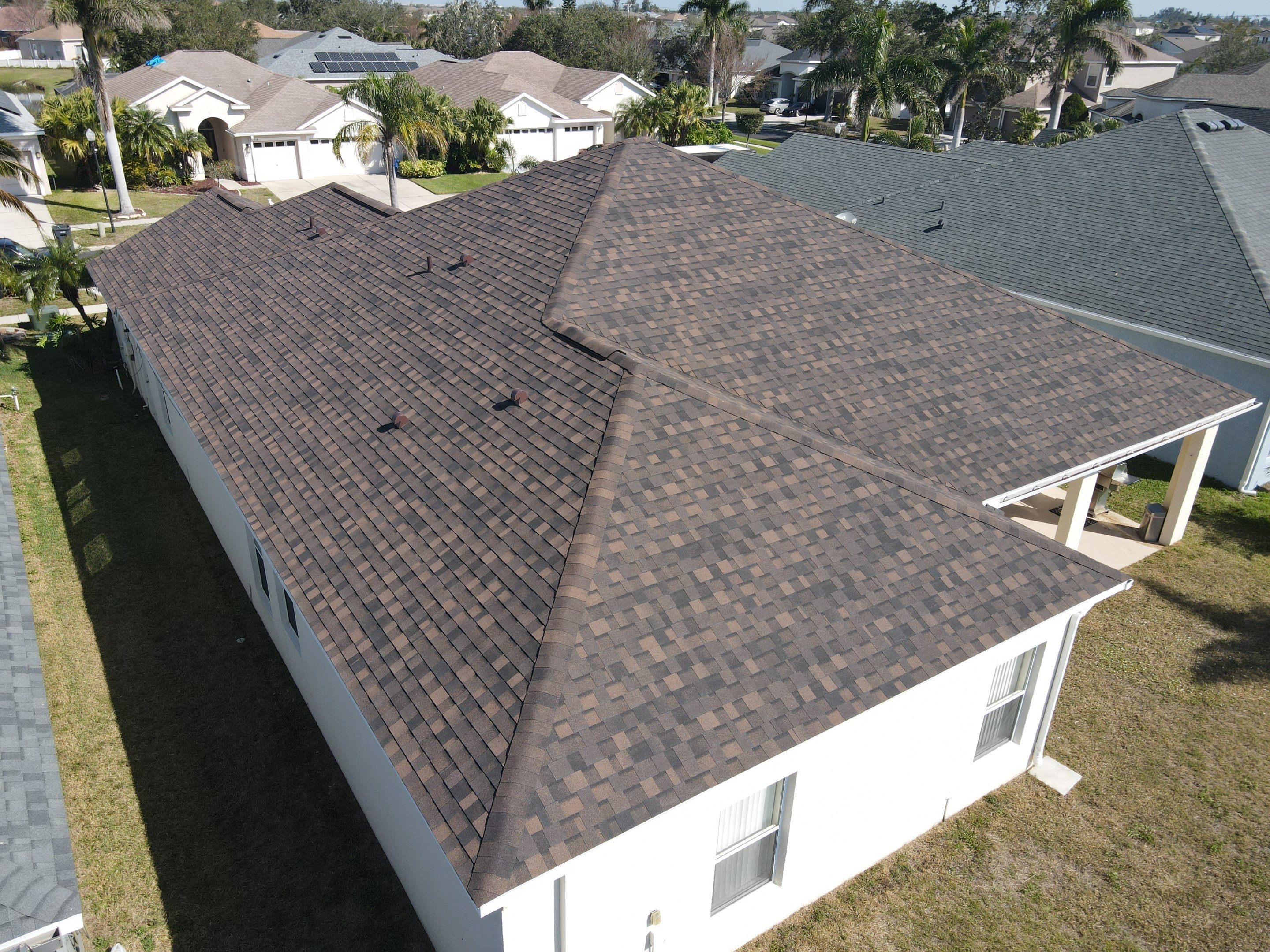 Roof replacement in Ruskin, FL. by Steadfast Roofing