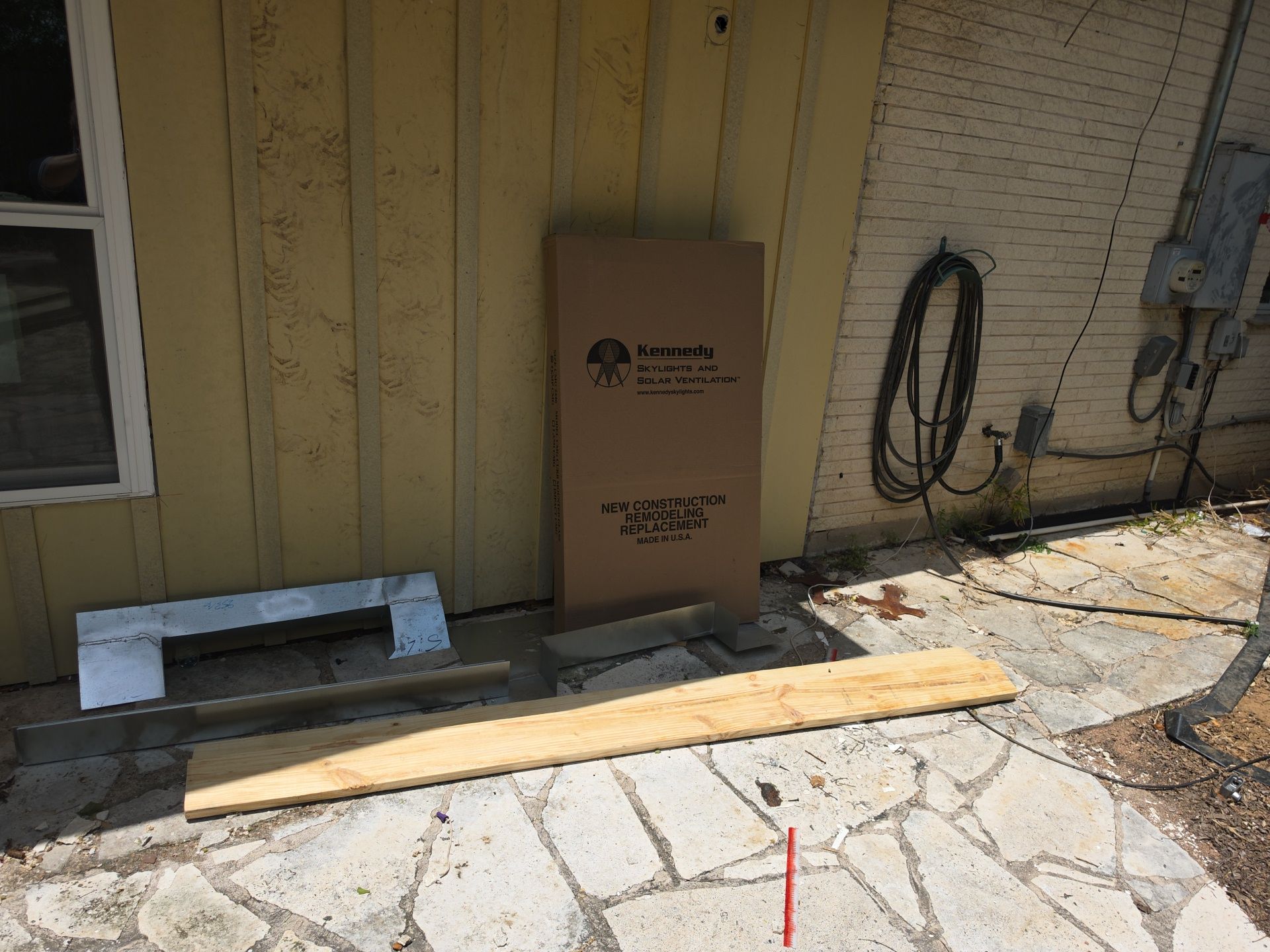 New skylights and a clean roof by REPS OF TEXAS