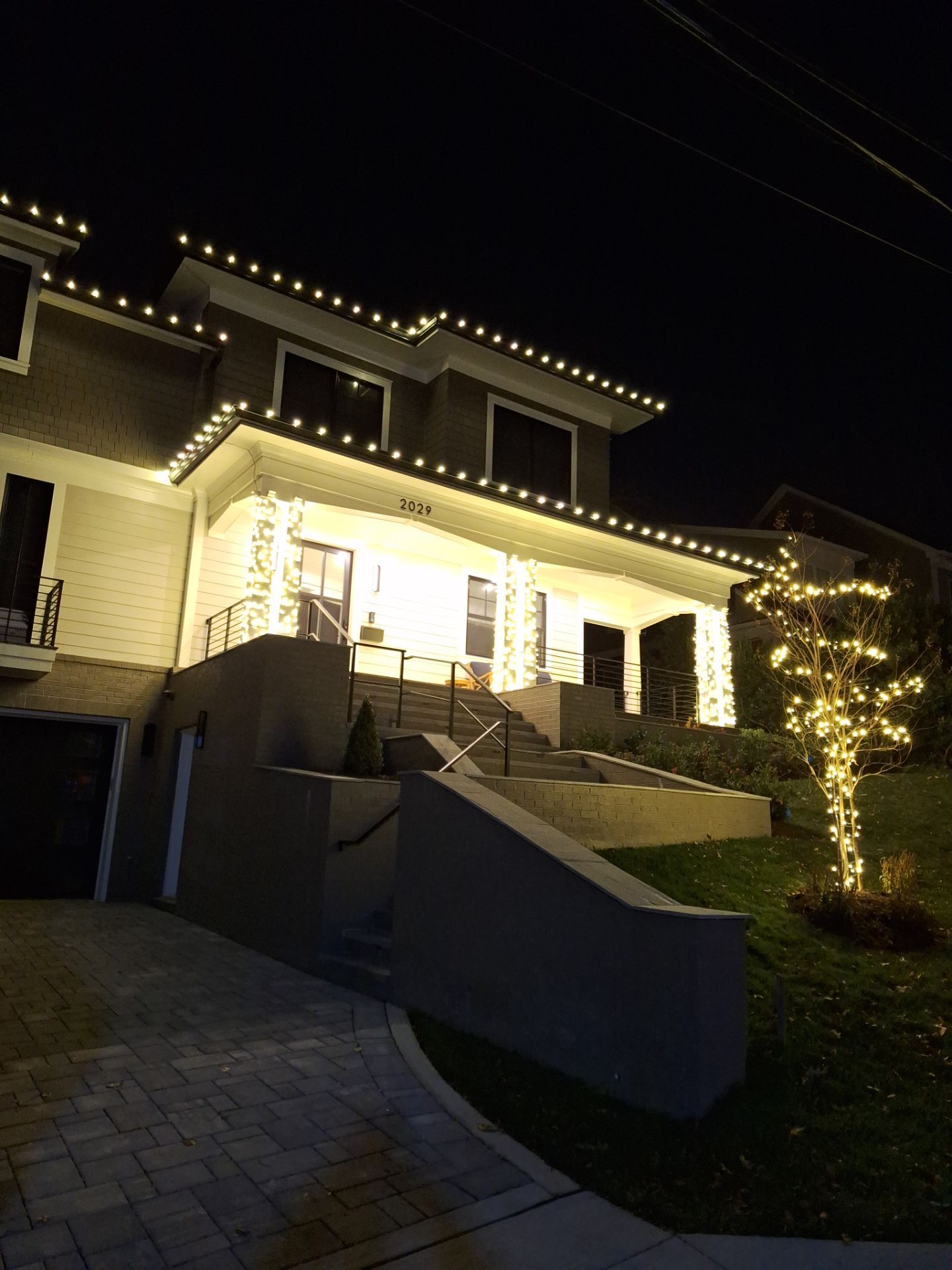 Holiday Lighting in Arlington, VA by My Painter 