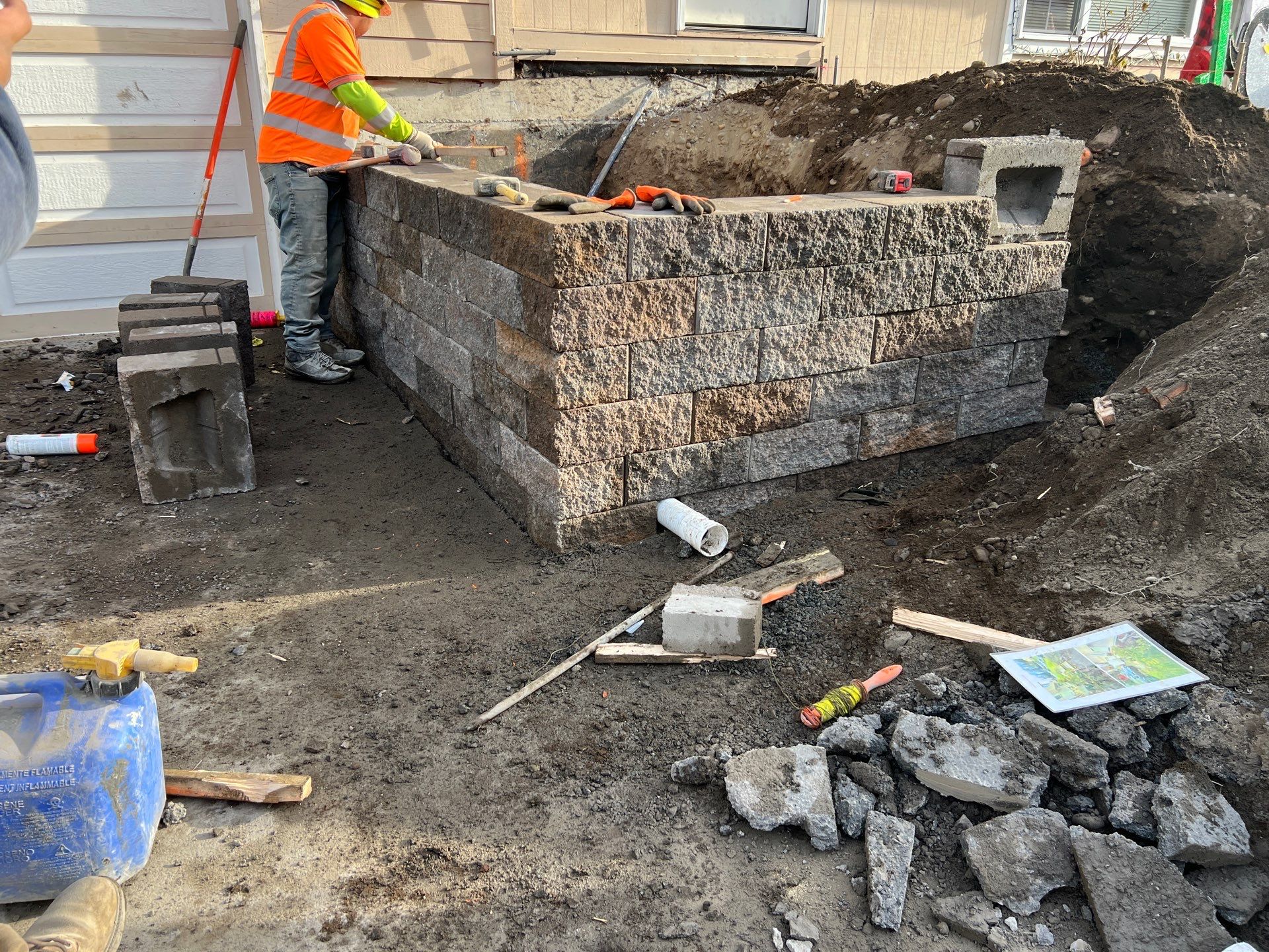 Concrete Front Stair Repair | Bothell  by Jireh Asphalt & Concrete Inc 