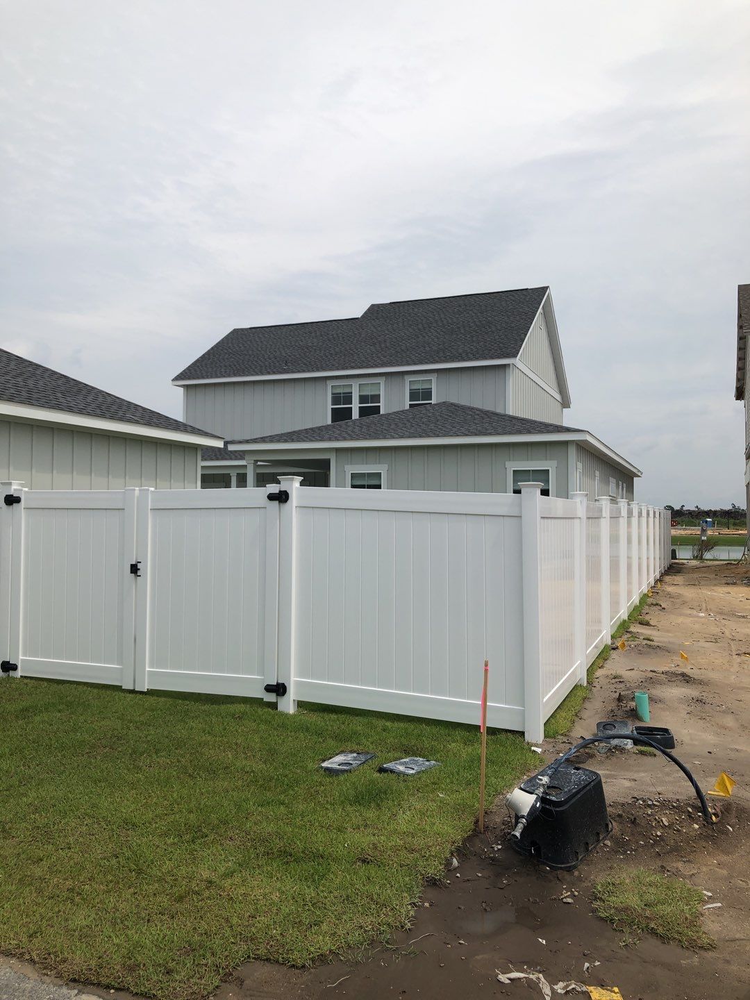 Seamless Gutter Installation using White K-Style Gutters by Gutter Professors