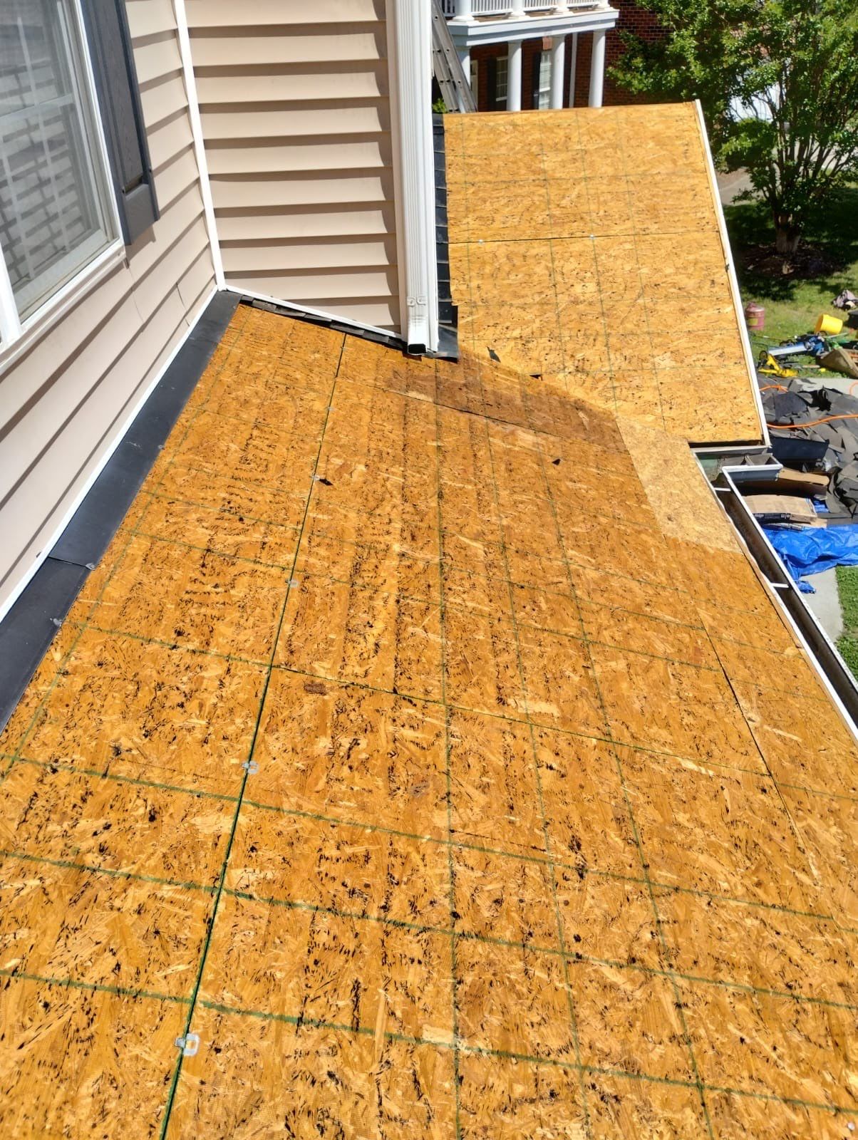 Roof replacement by hail and wind damage by Just Brilliant Restoration JBR