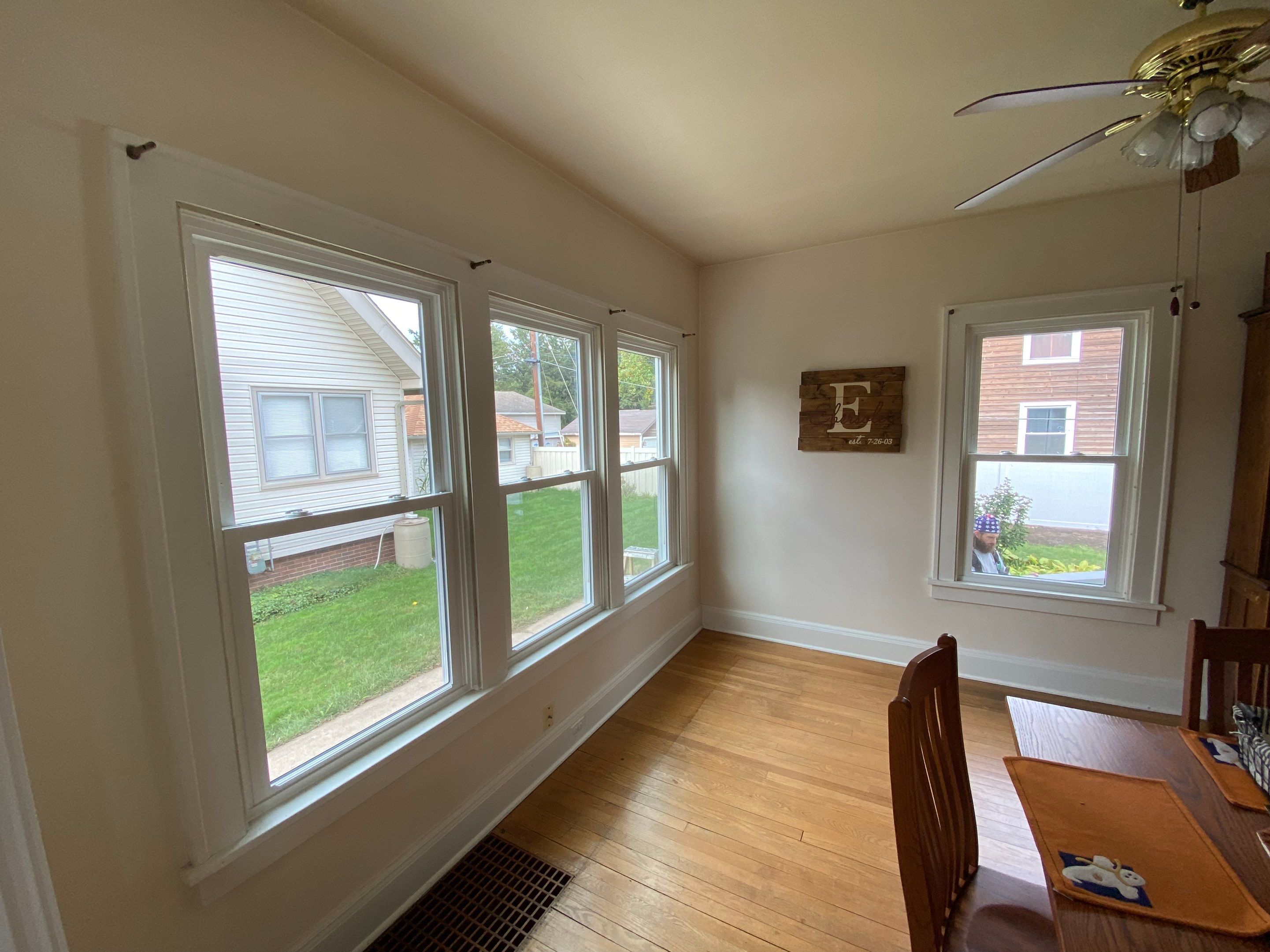 Window Installation using vinyl windows by Kraz Construction