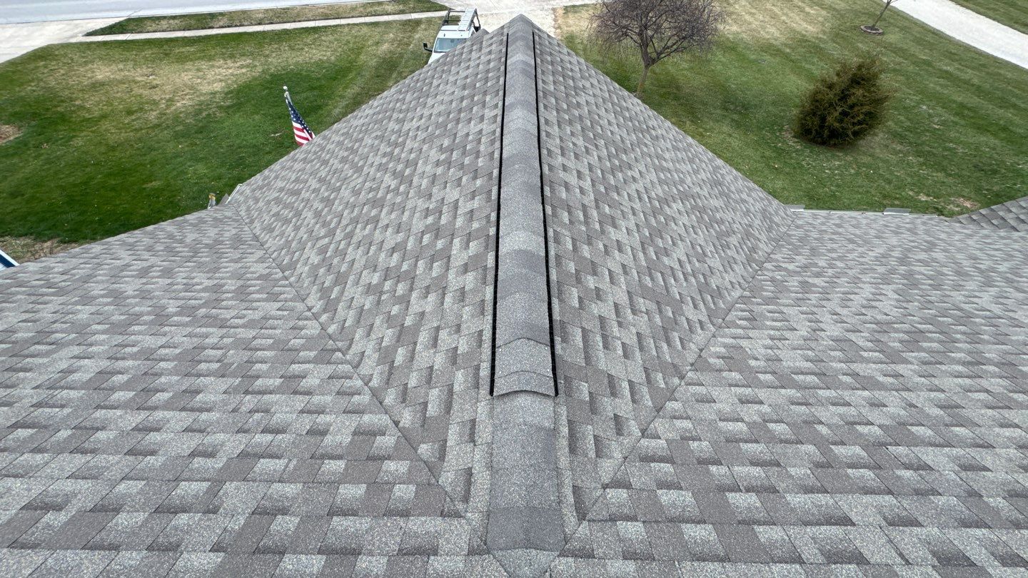 Residential Roofing Installation using GAF Timberline HDZ Weathered Wood by Nitro Roofing and Construction