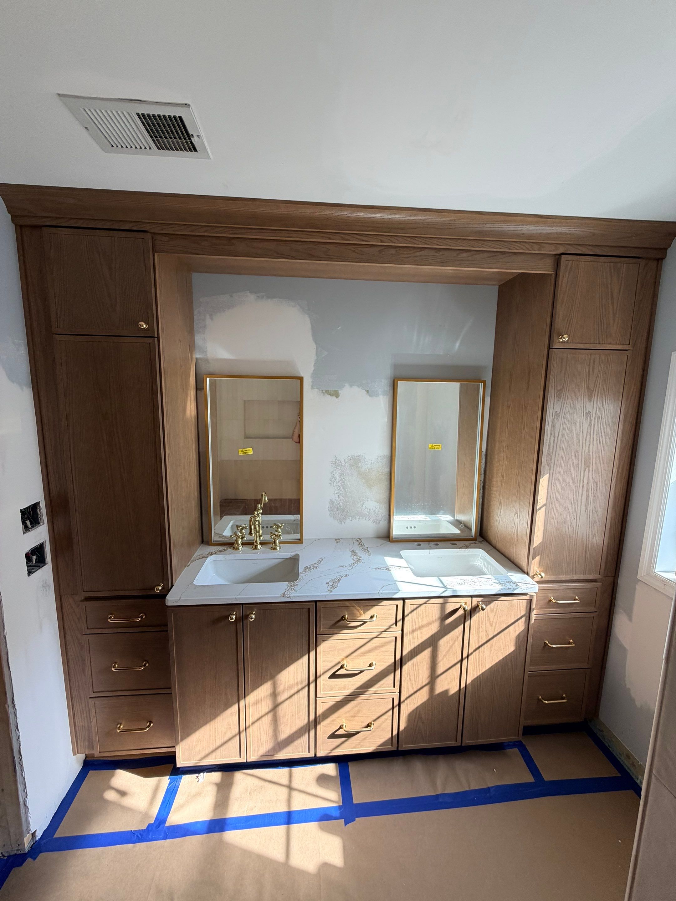 Gorgeous Full Bathroom Remodel  by Footprints Floors of Nashville