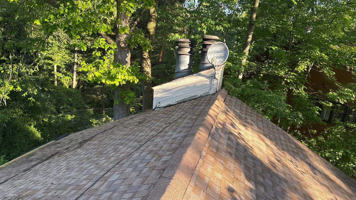 Roof Replacement using Owens Corning Desert Rose by 180 Contractors