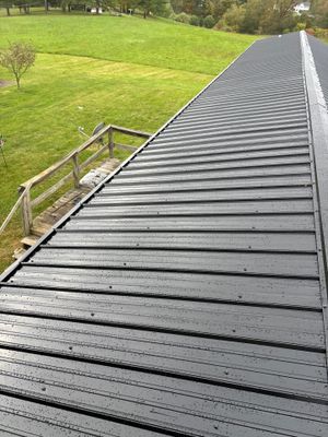 Residential Roofing Installation using Metal