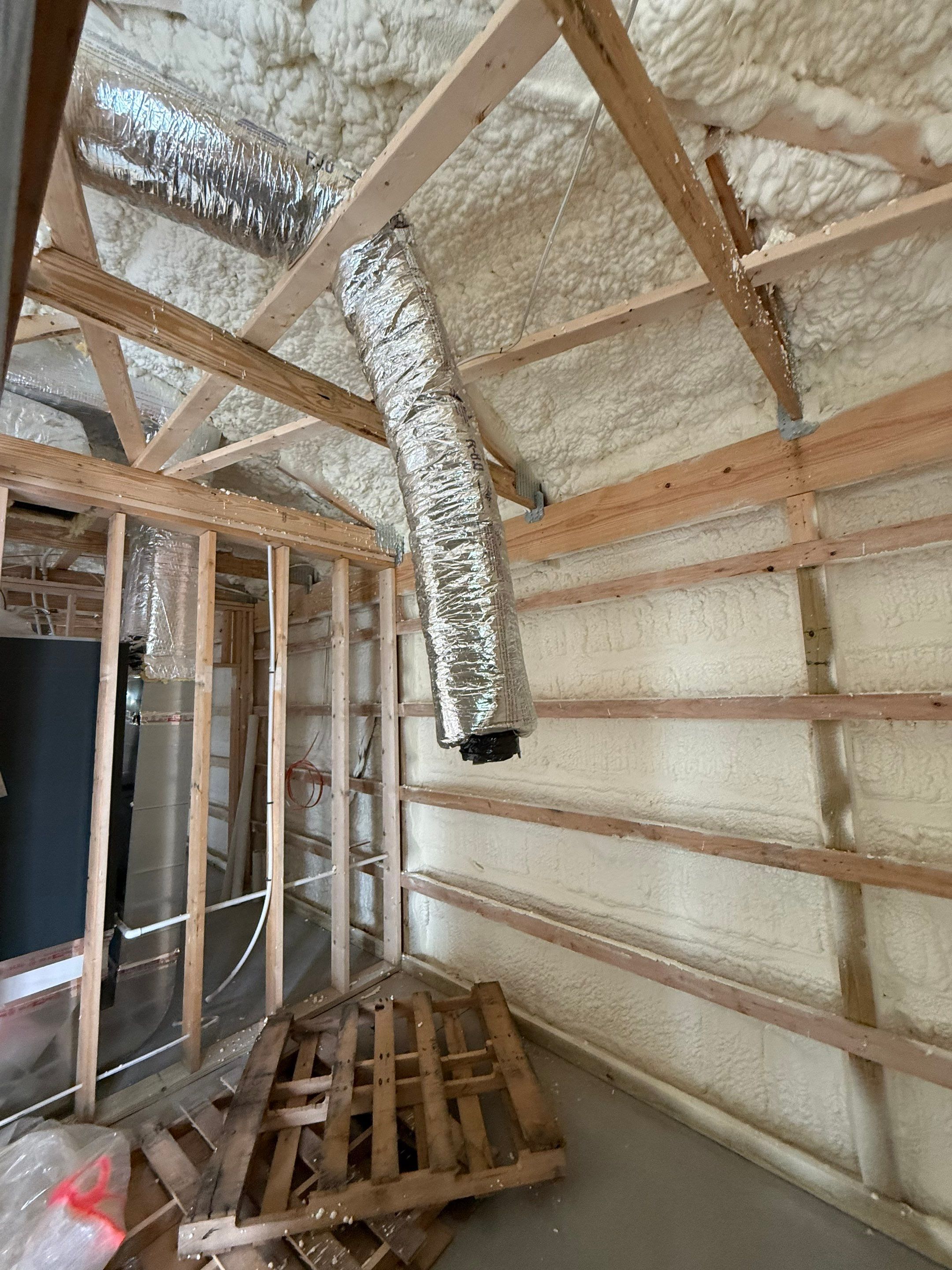 Project in Berkeley Springs by HomeGuard Foam and Foundation