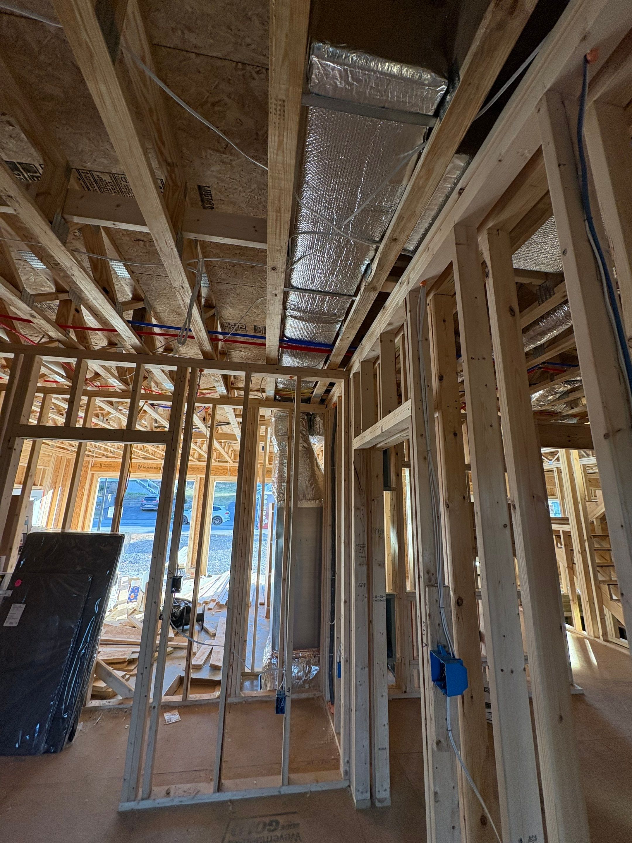 New Construction install in Harrisonburg by Elemental Heating and air conditioning LLC